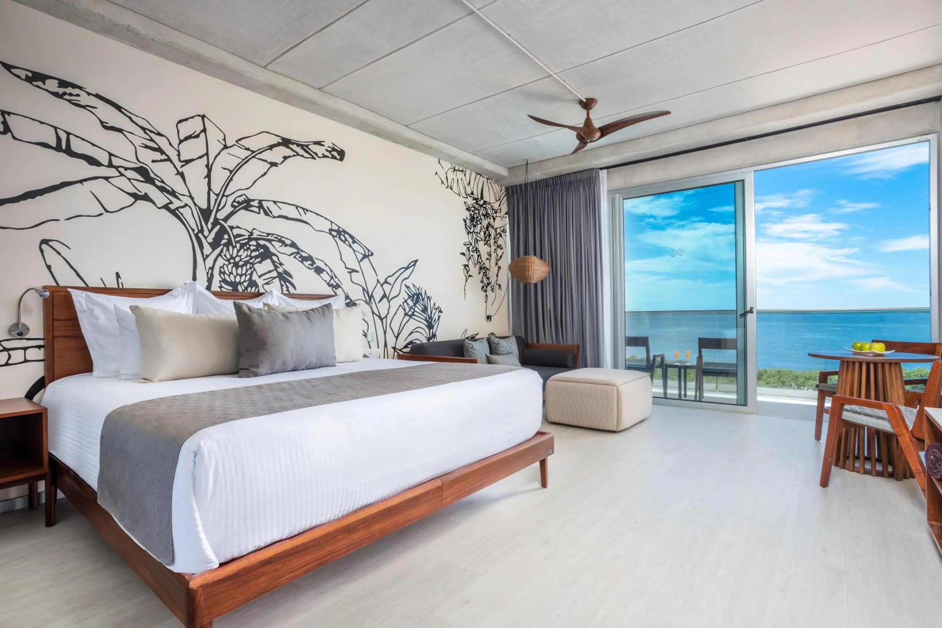 Bedroom, Bed in Hyatt Vivid Grand Island Cancun-All Inclusive Adults Only