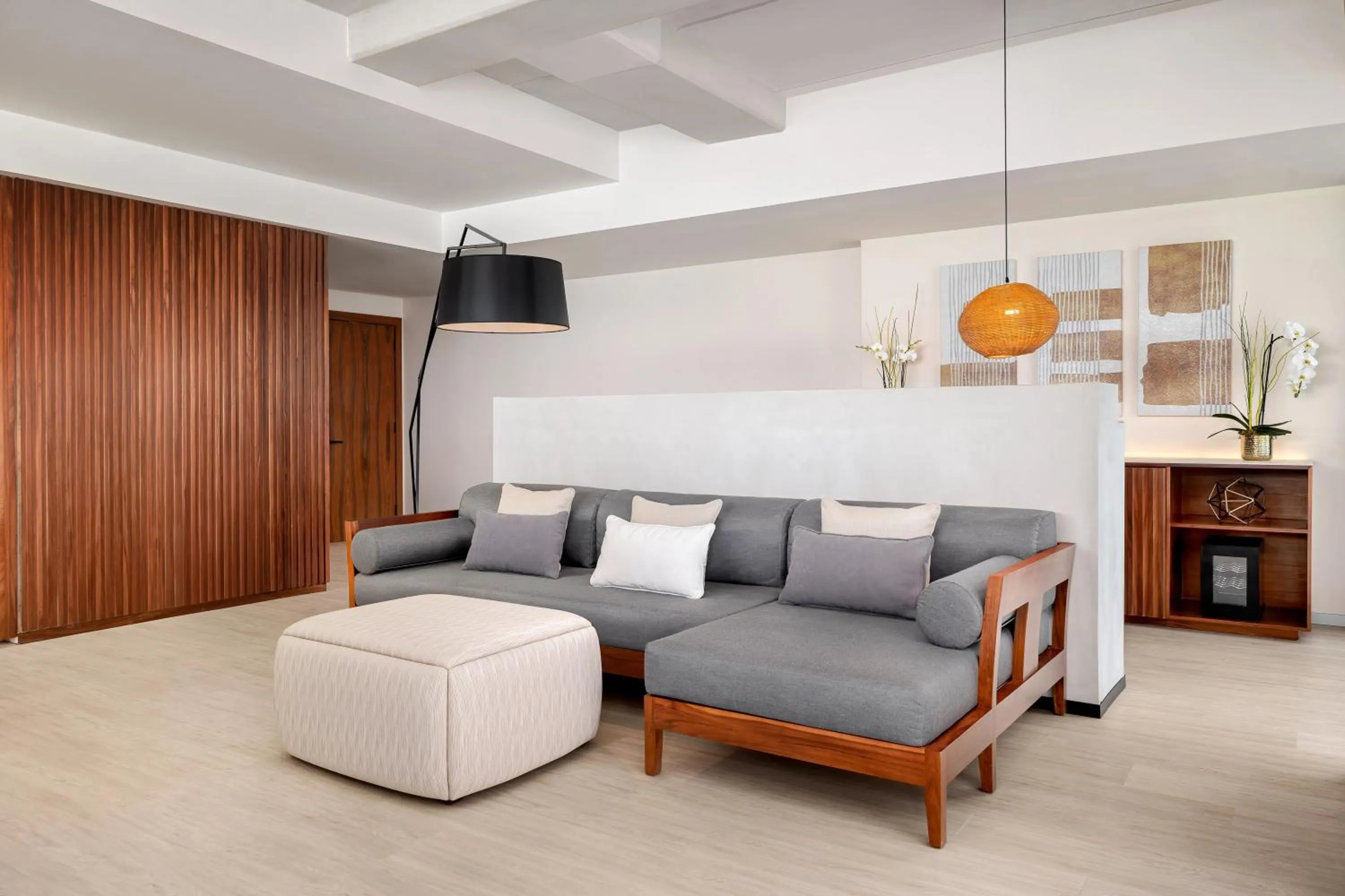 Living room in Hyatt Vivid Grand Island Cancun-All Inclusive Adults Only