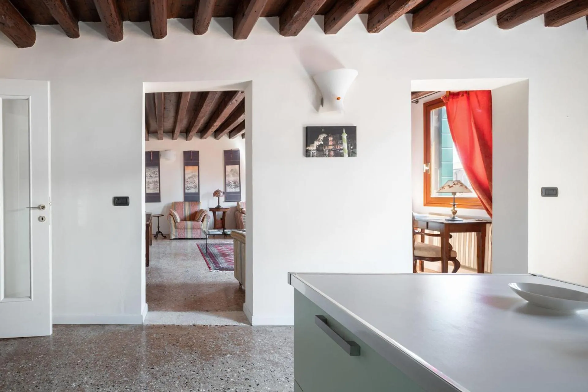 Kitchen or kitchenette in Ca' Coriandolo