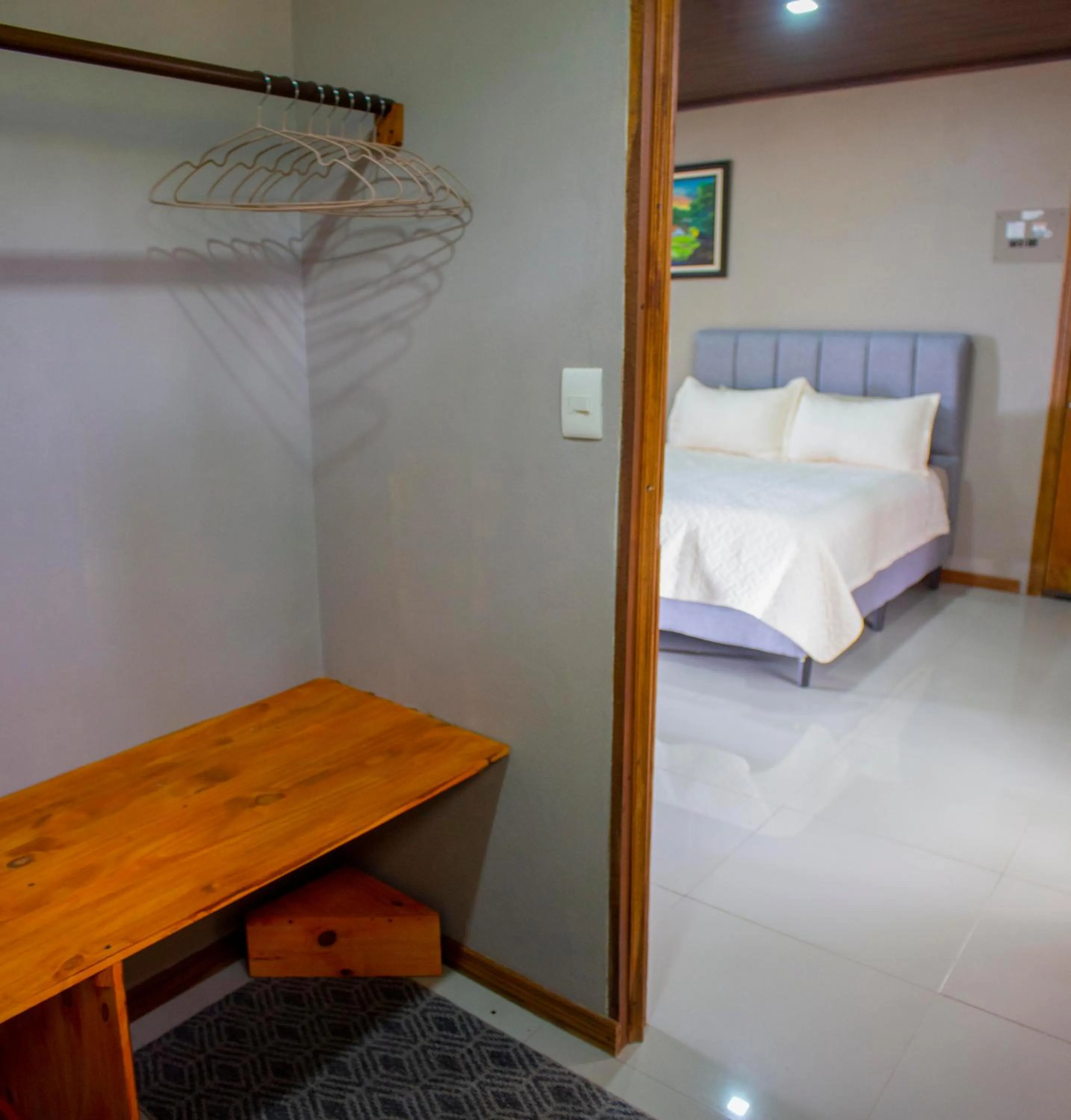 wardrobe, Bed in Hotel Almore