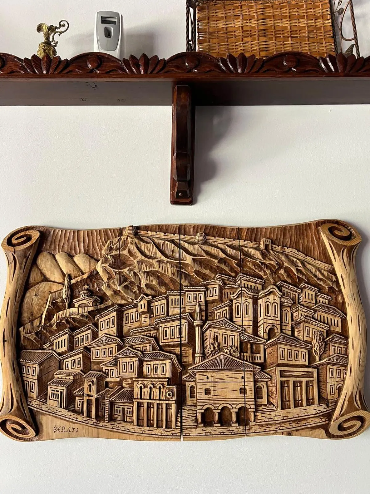 Decorative detail in Hotel Kaceli