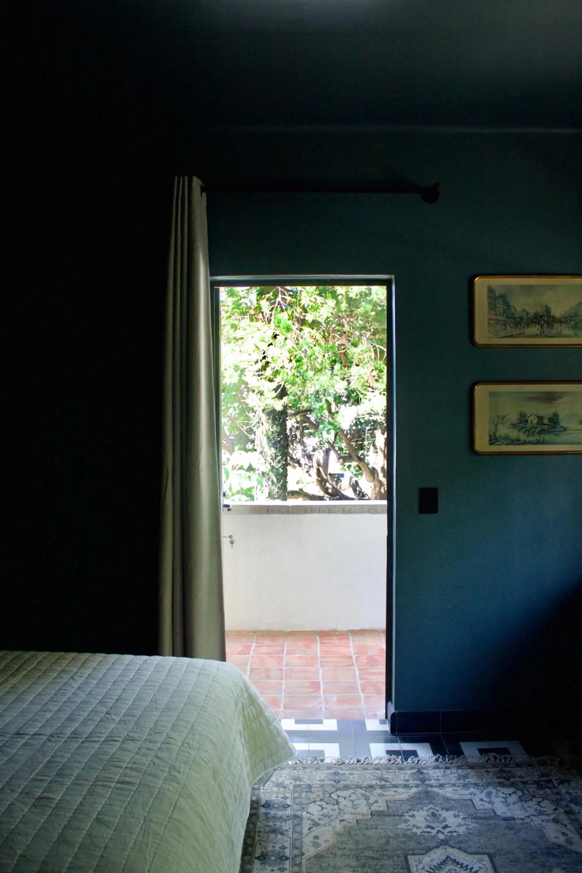 Balcony/Terrace, Bed in Casa España