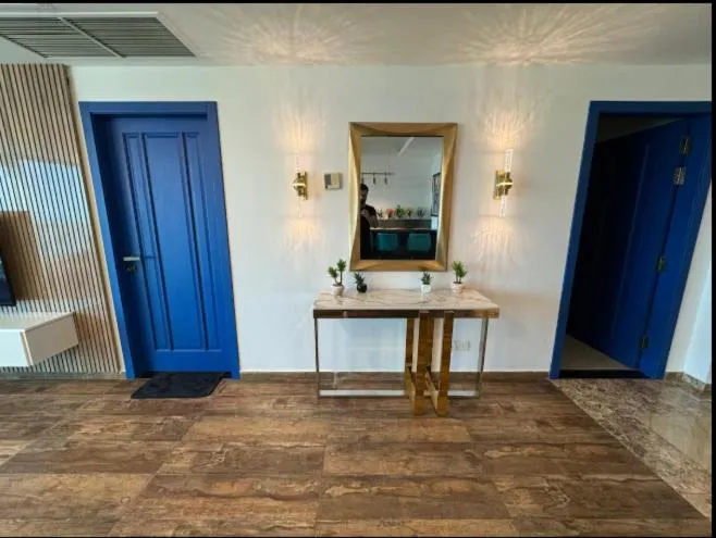 Decorative detail in The Centaurus Apartments