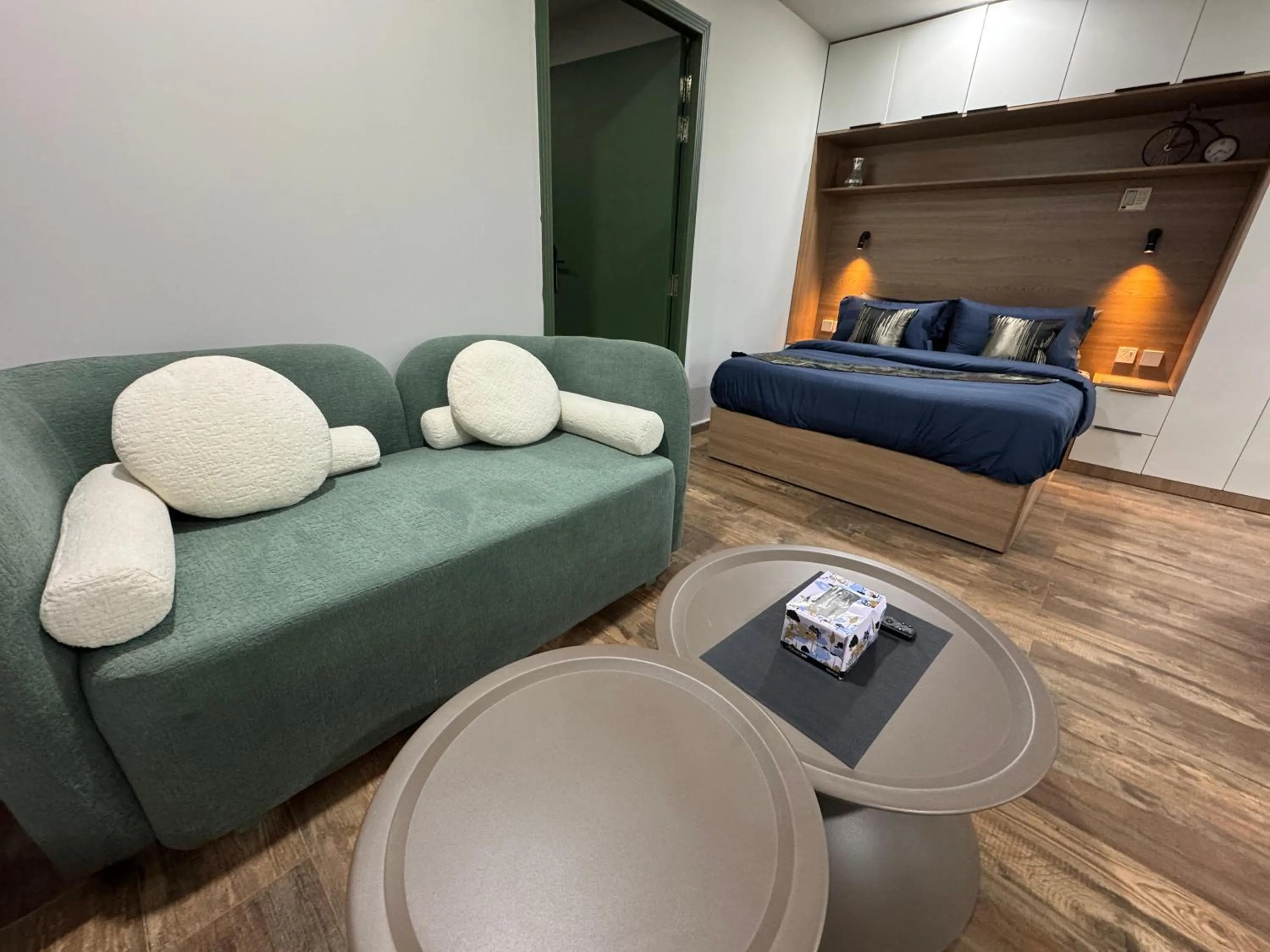 Seating area in The Centaurus Apartments