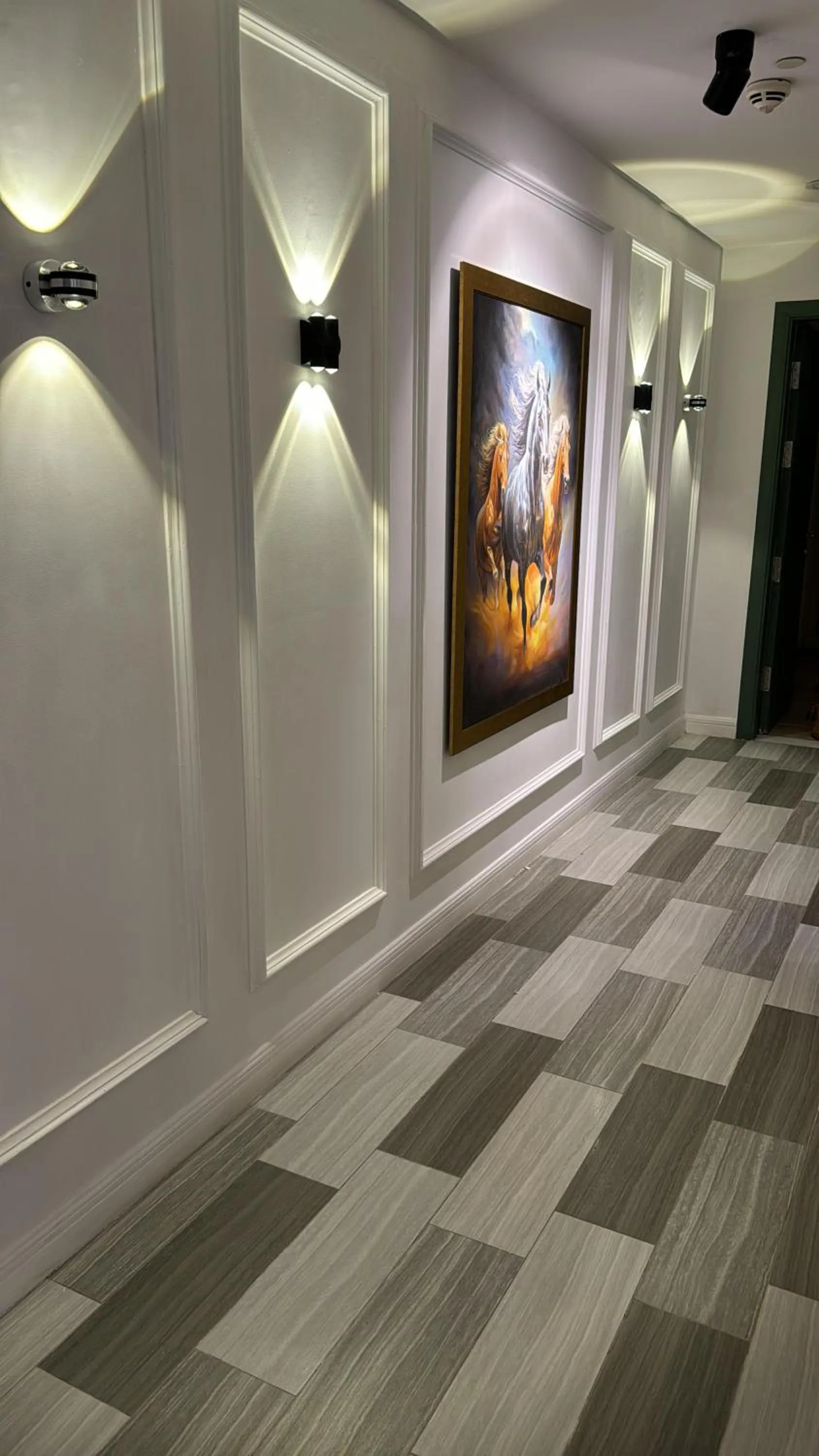 Decorative detail in The Centaurus Apartments