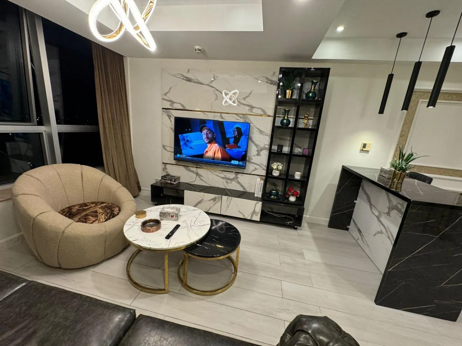 Decorative detail in The Centaurus Apartments