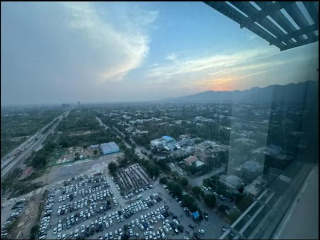 Day in The Centaurus Apartments