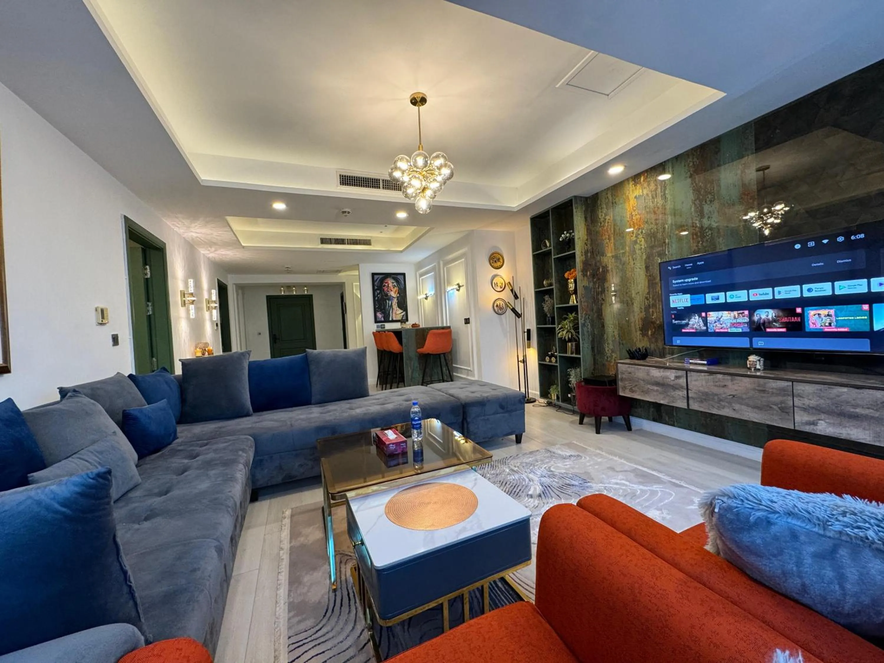 TV and multimedia in The Centaurus Apartments