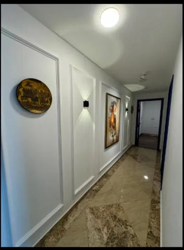 Decorative detail in The Centaurus Apartments