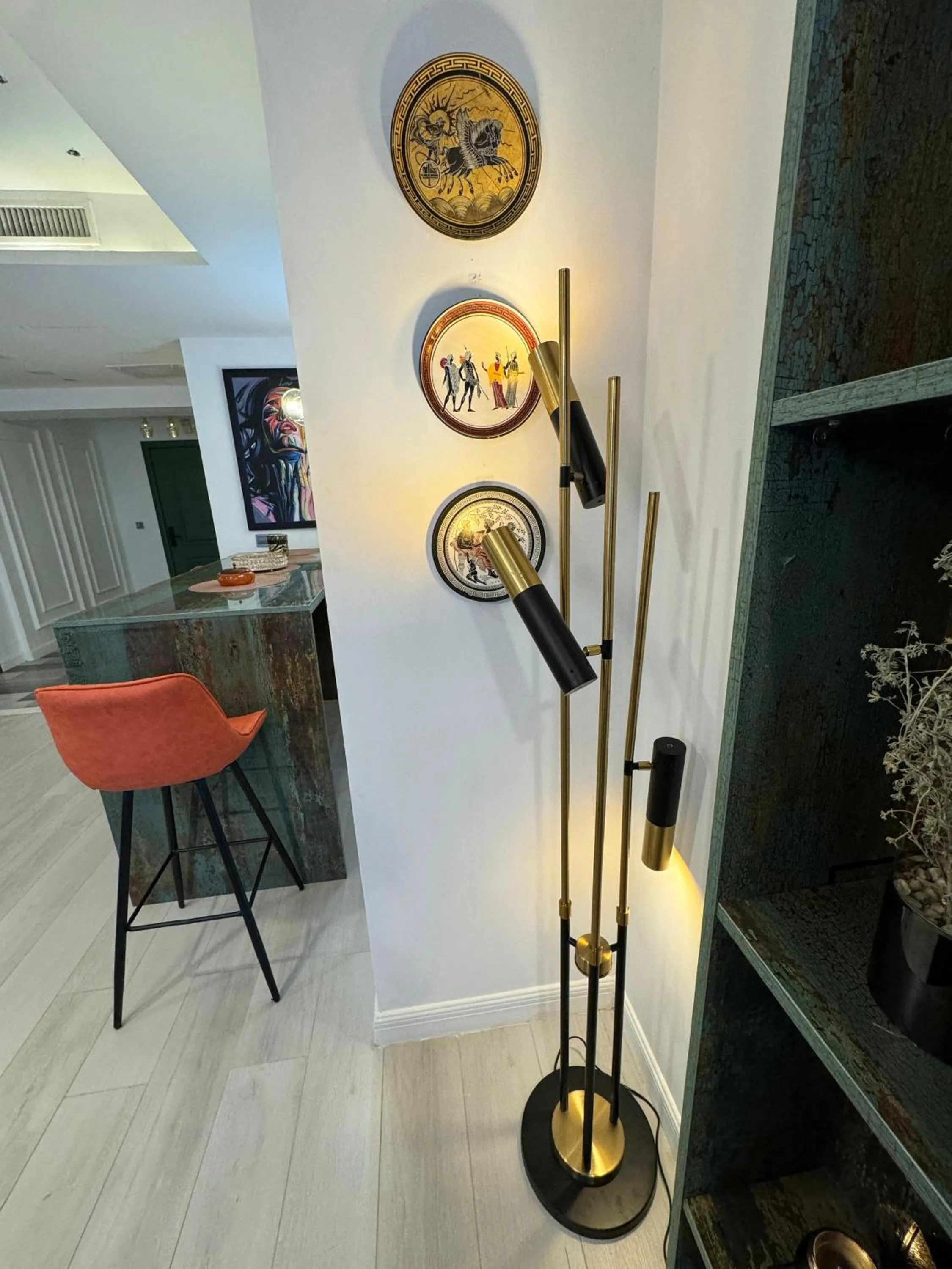 Decorative detail in The Centaurus Apartments