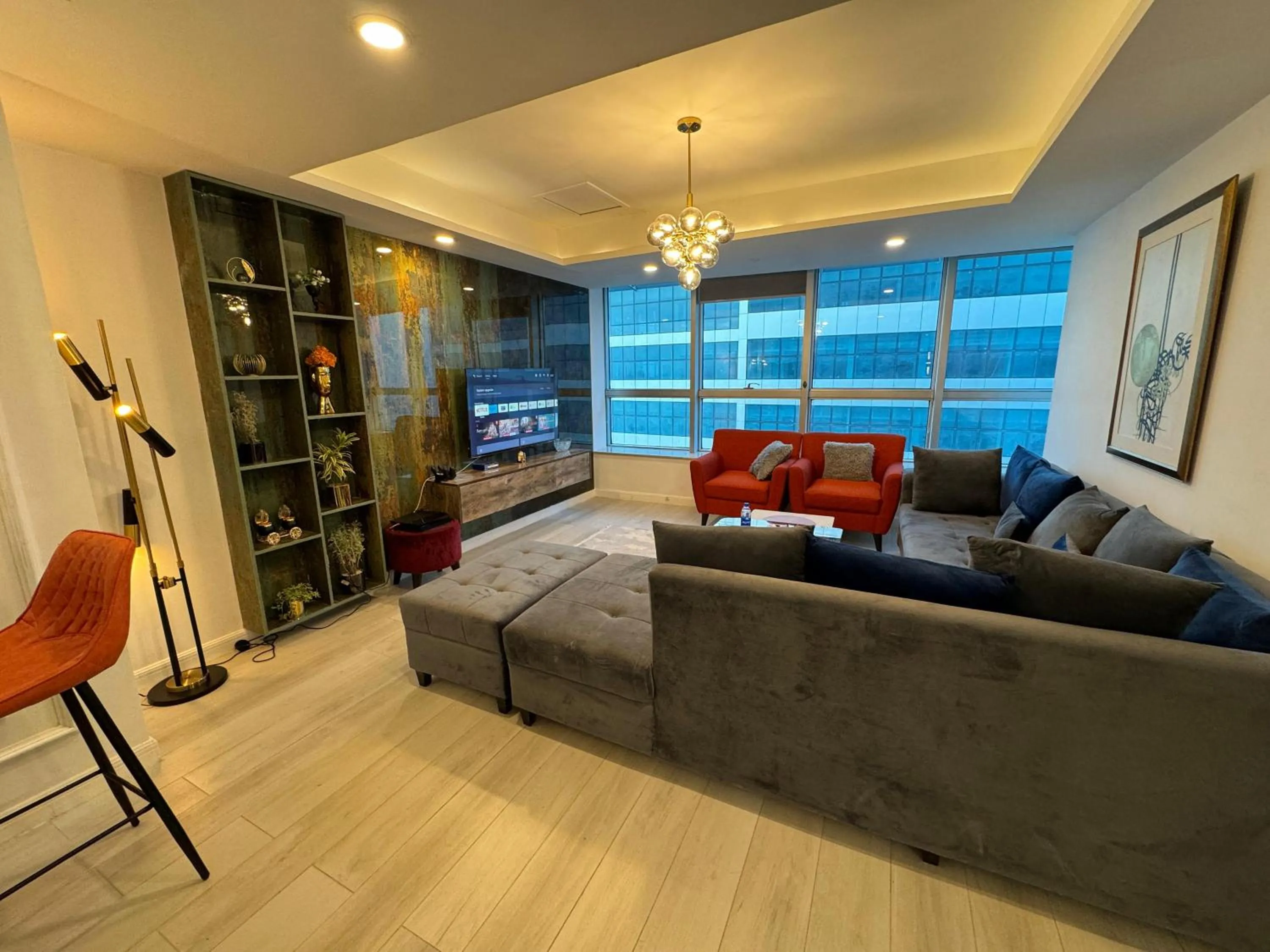 TV and multimedia in The Centaurus Apartments