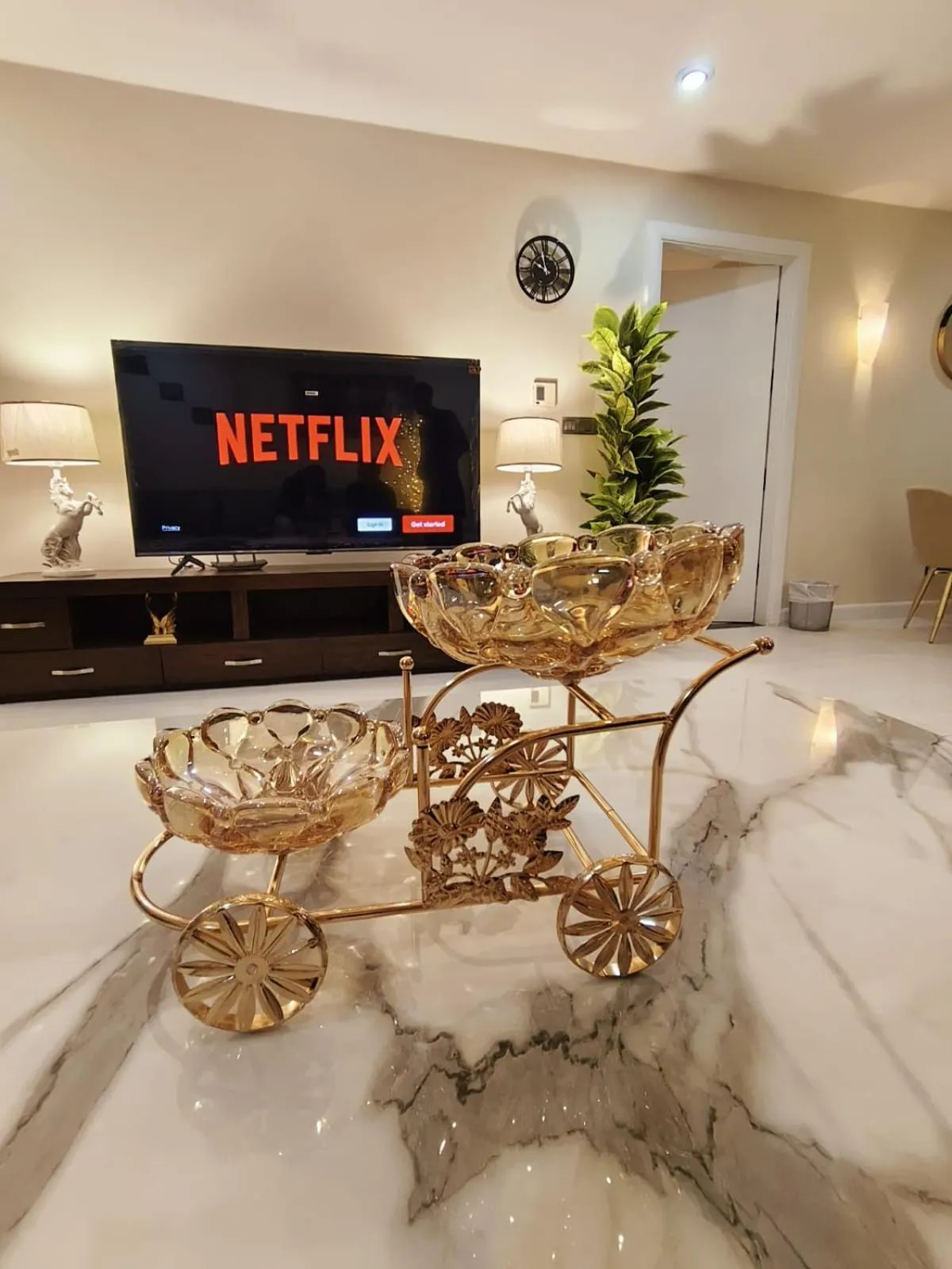 Decorative detail in The Centaurus Apartments