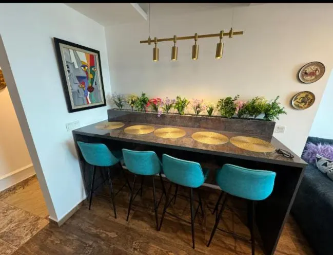 Dining area in The Centaurus Apartments