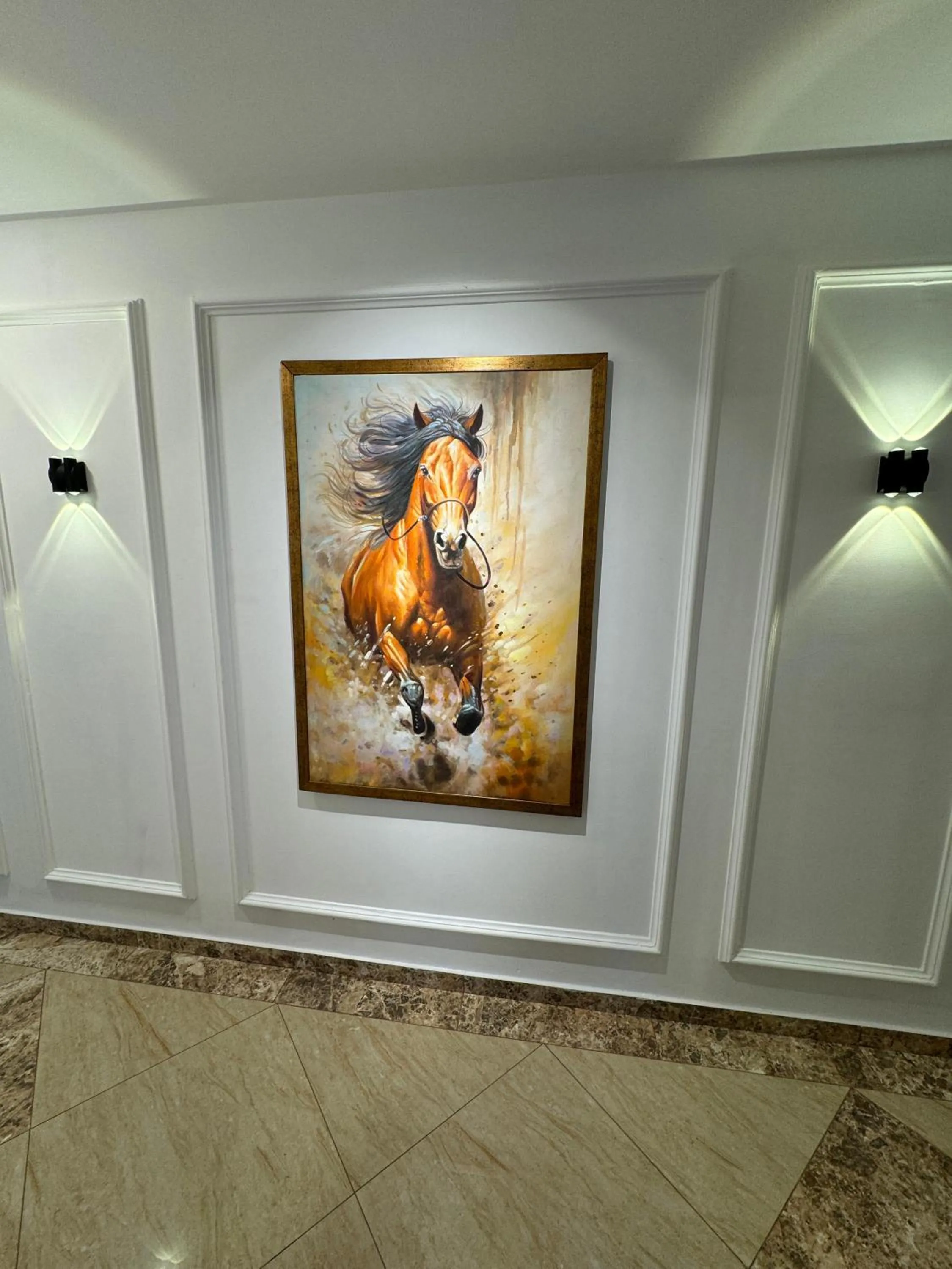 Decorative detail in The Centaurus Apartments