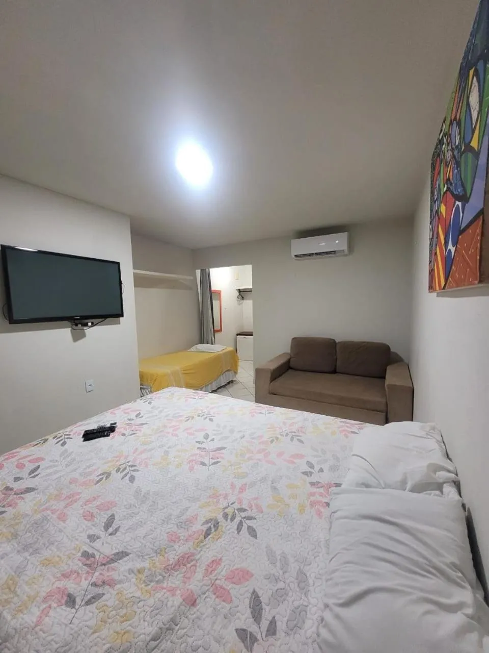 Bed in Pousada Vento Norte