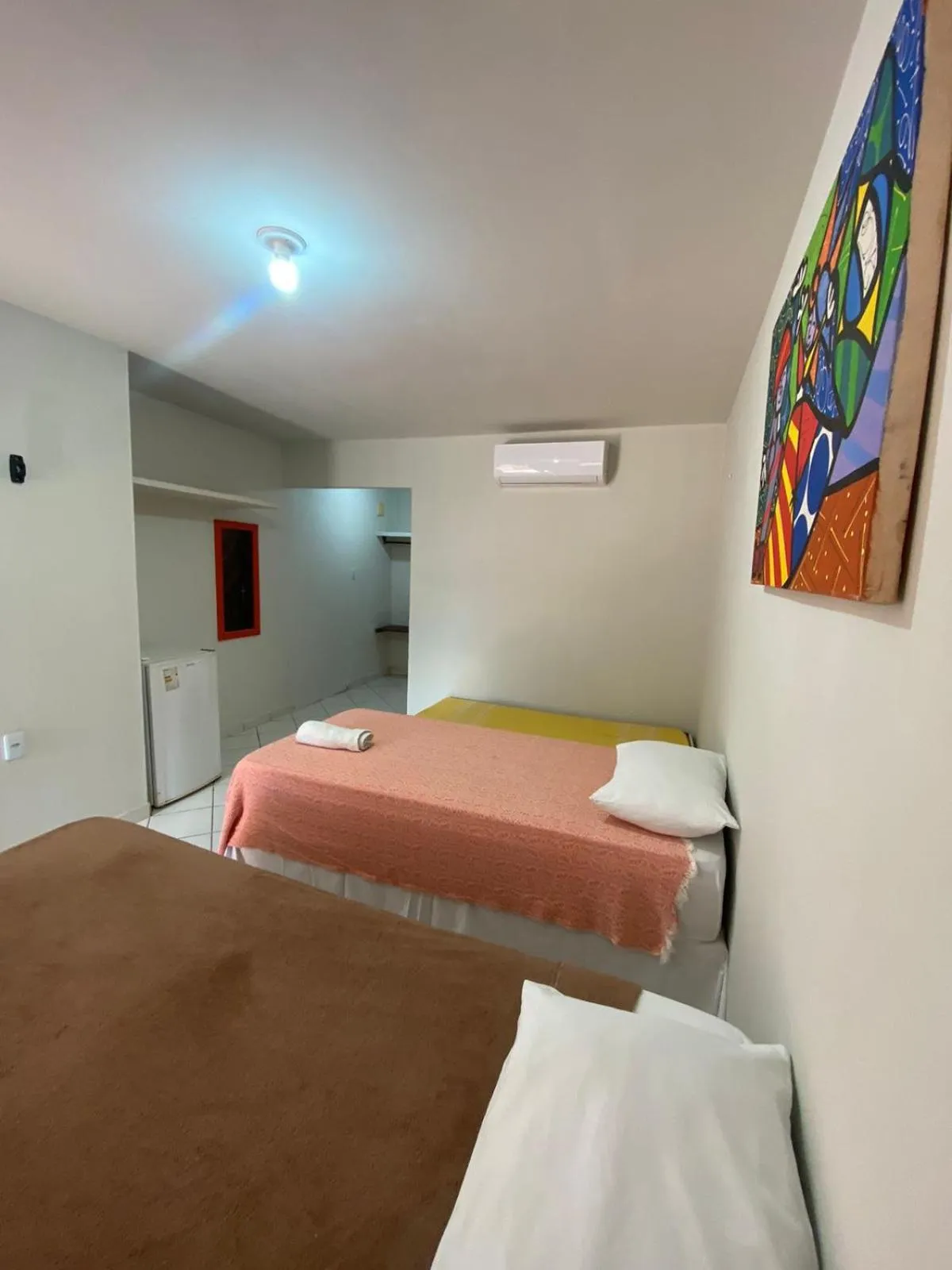 Bed in Pousada Vento Norte