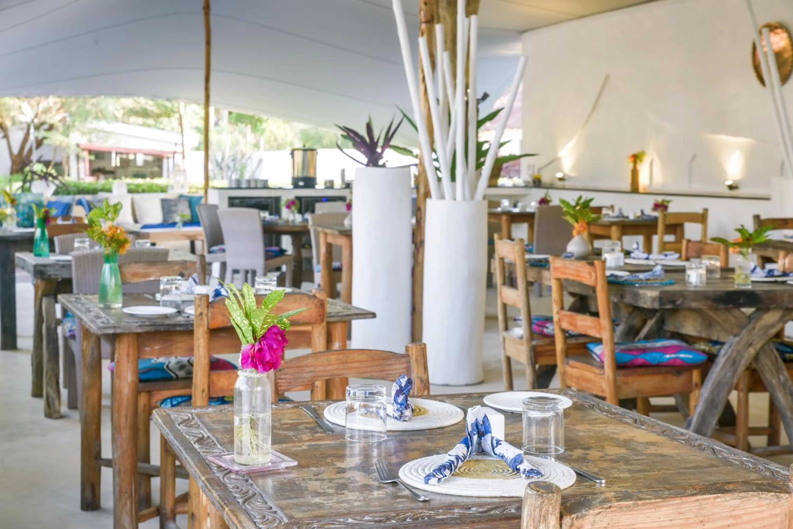 Restaurant/places to eat in Indigo Beach Zanzibar