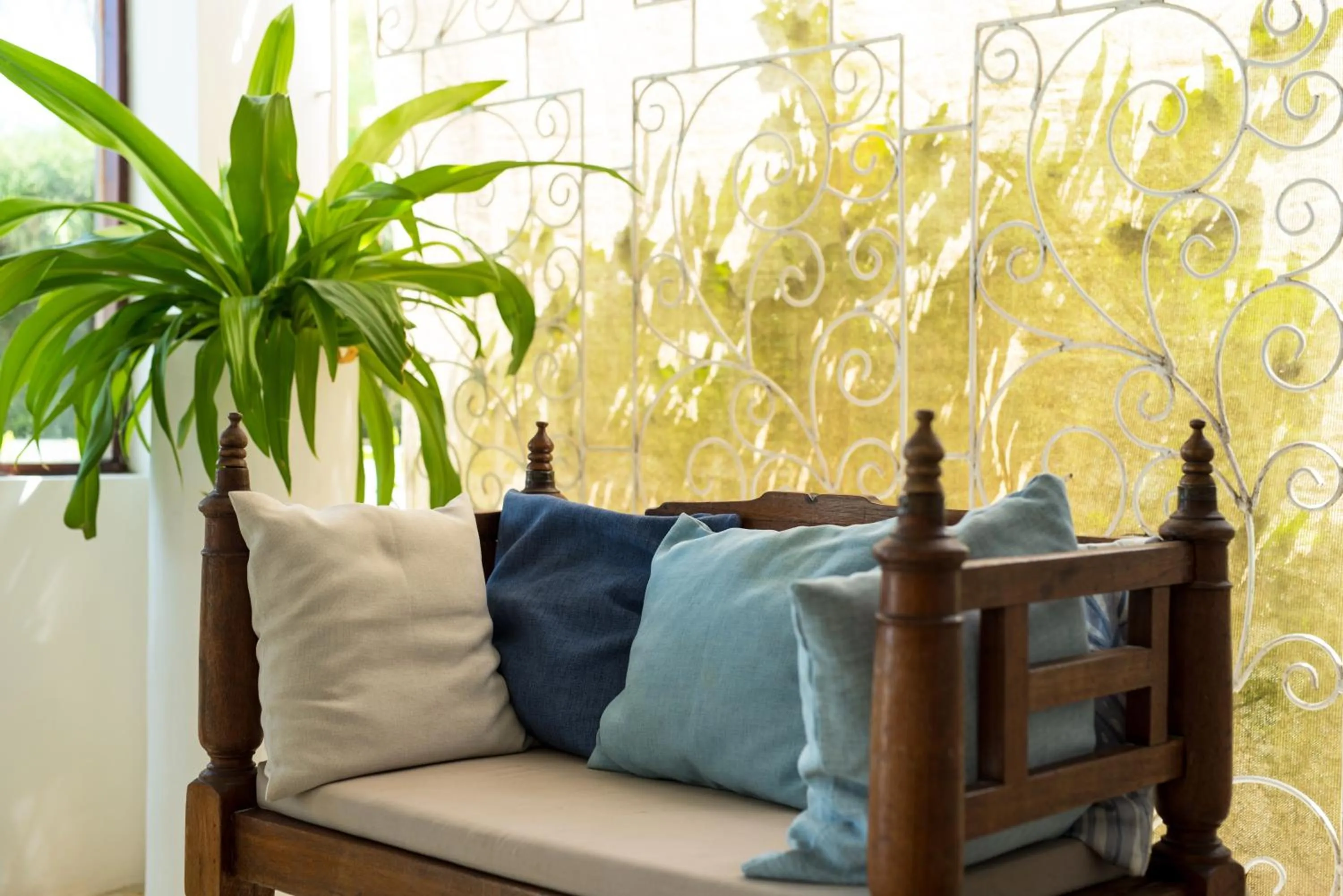 Seating area in Indigo Beach Zanzibar