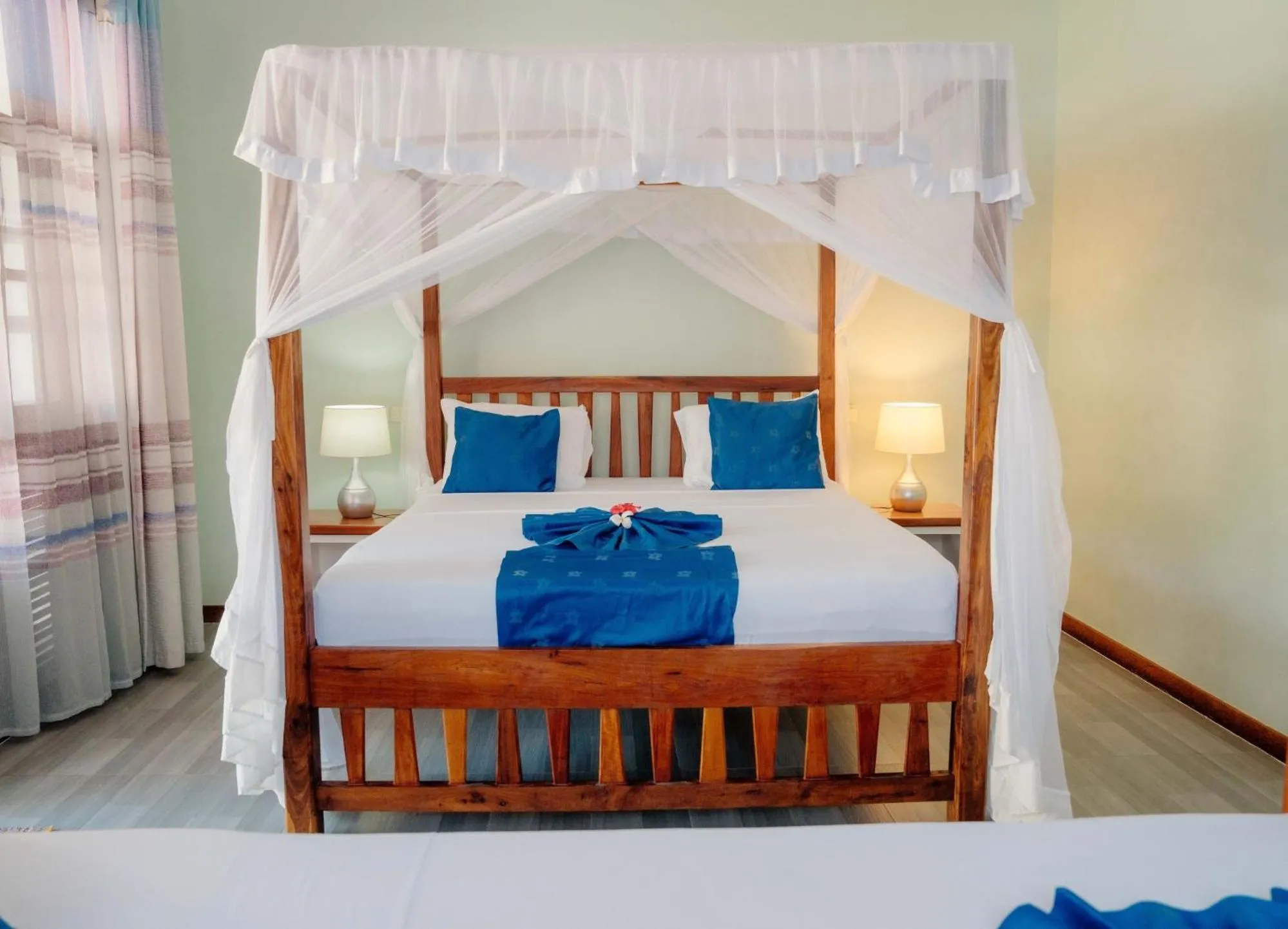 Bed in Indigo Beach Zanzibar