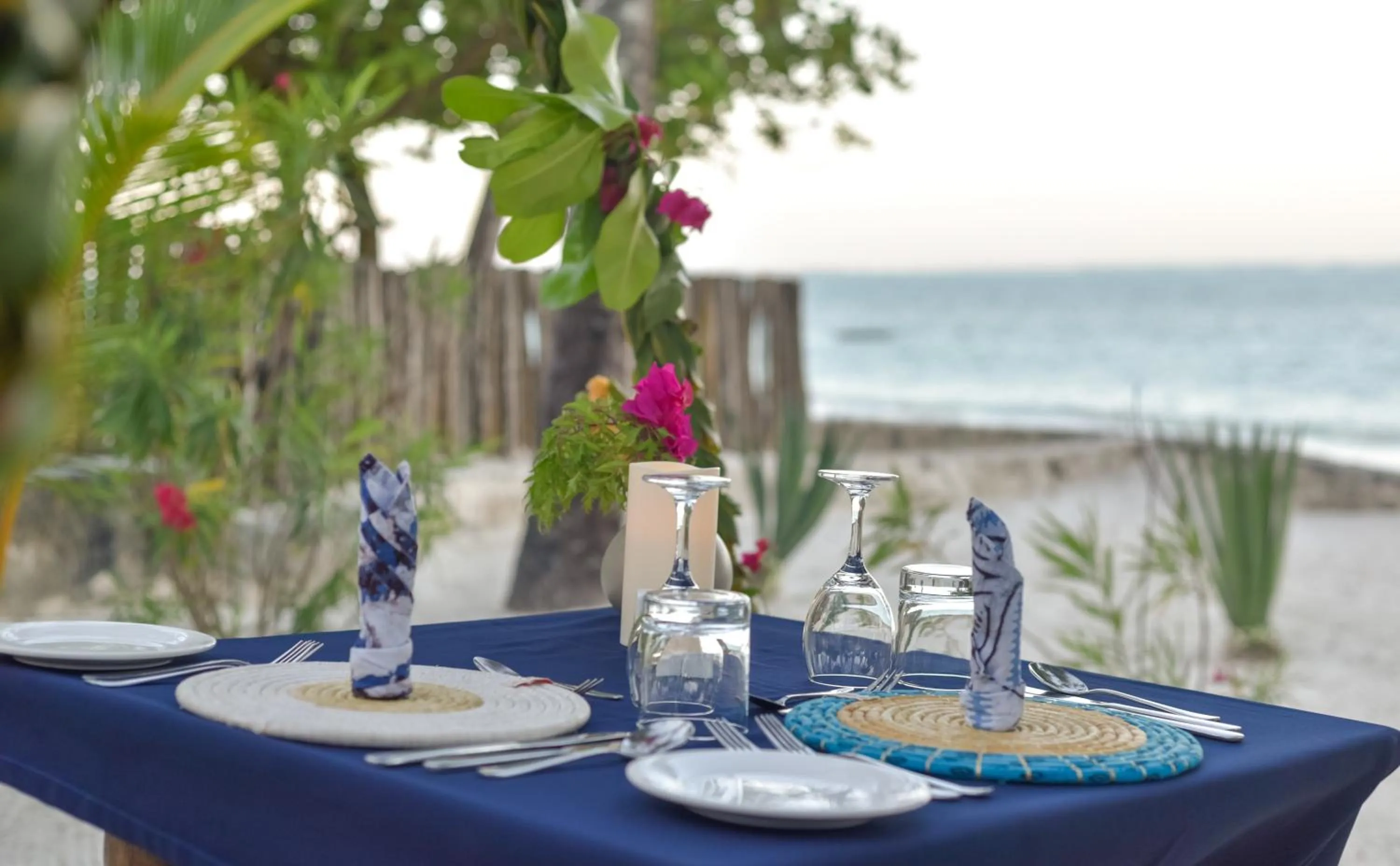 Restaurant/places to eat in Indigo Beach Zanzibar