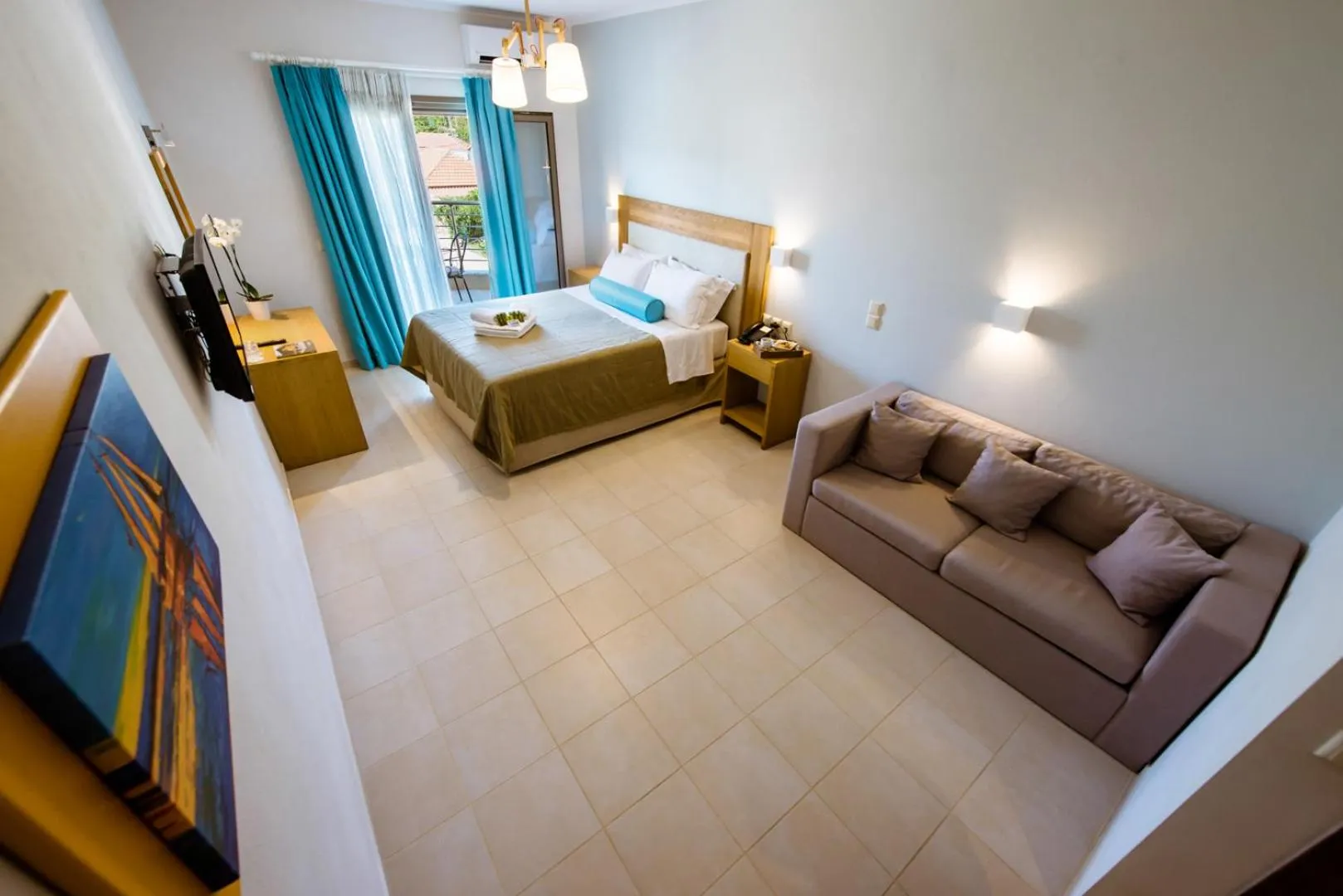 Photo of the whole room, Bed in Aktaia Boutique Hotel