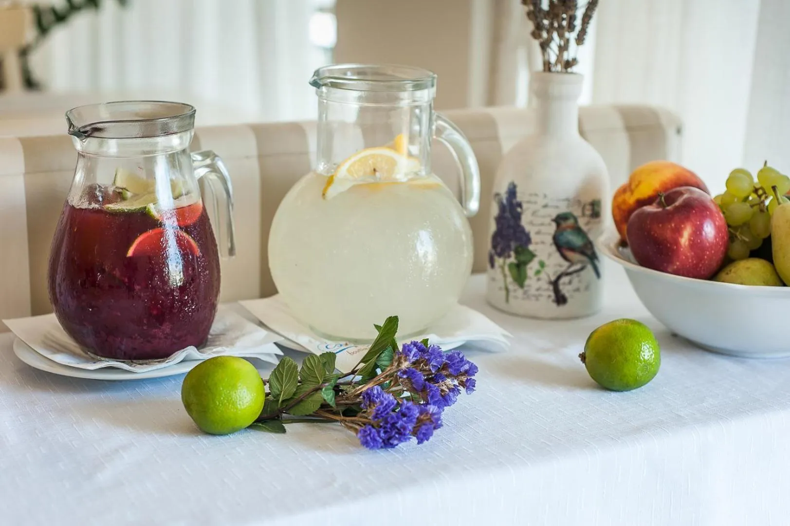 Food and drinks in Aktaia Boutique Hotel