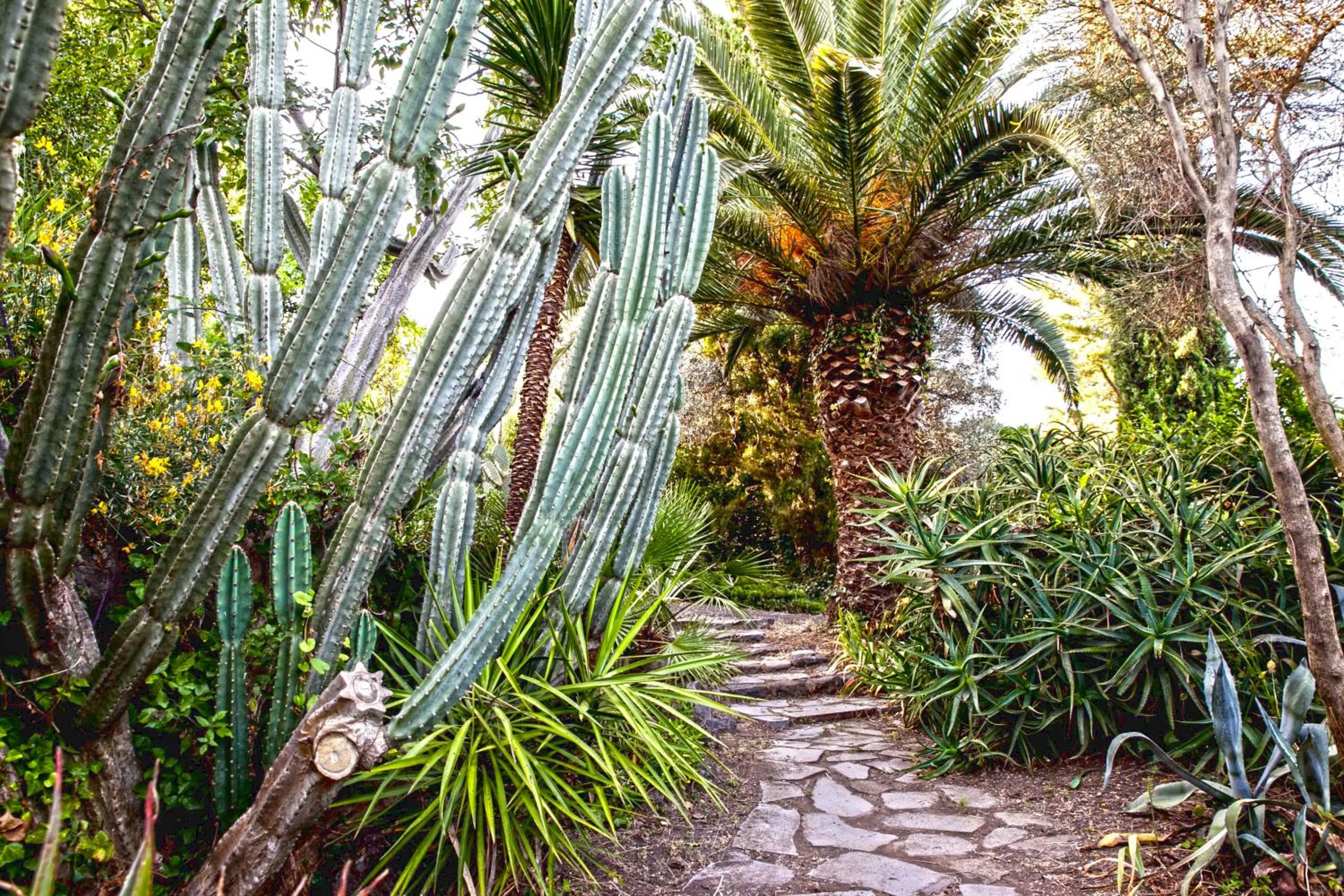 Property building in Etna Botanic Garden