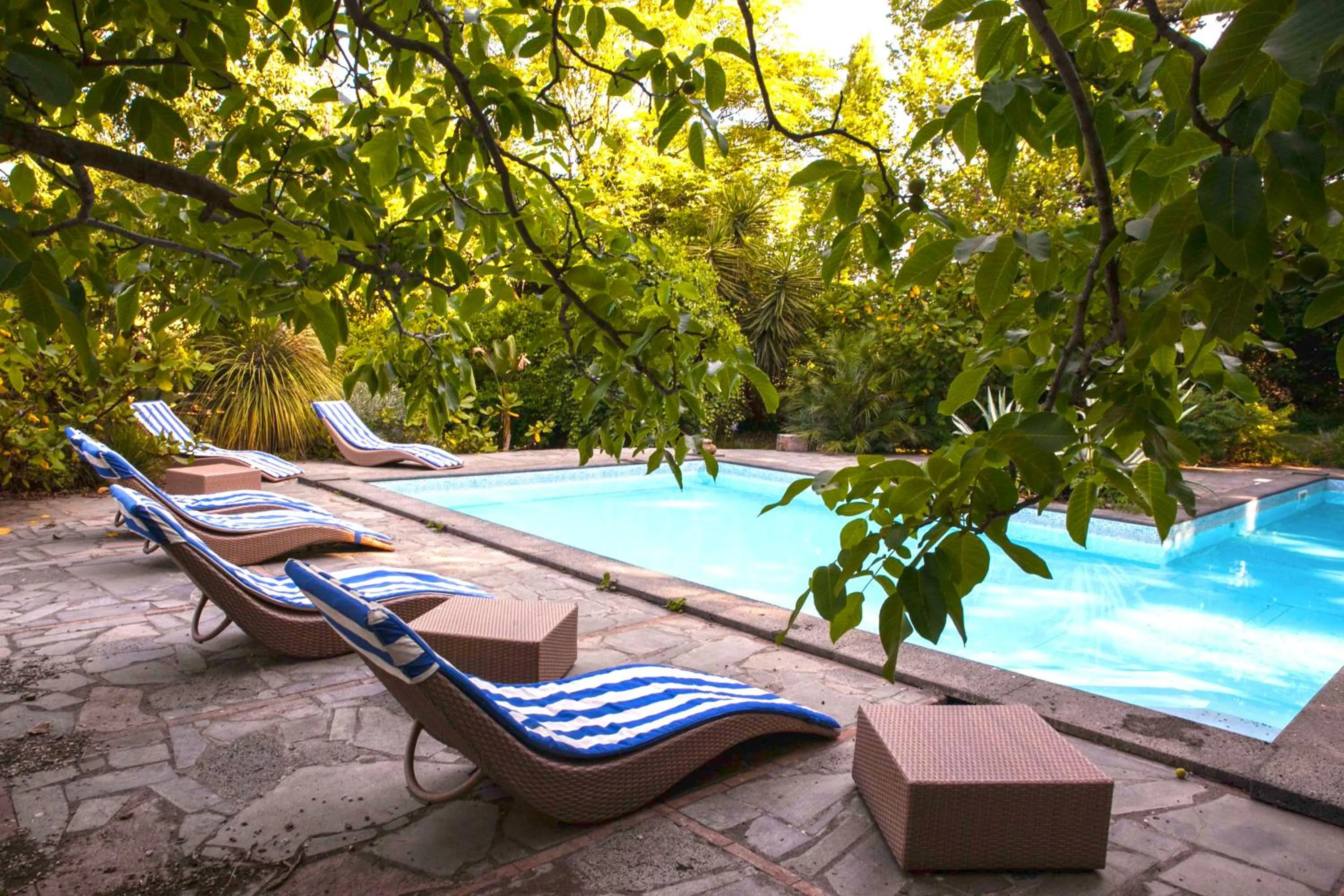 Area and facilities in Etna Botanic Garden