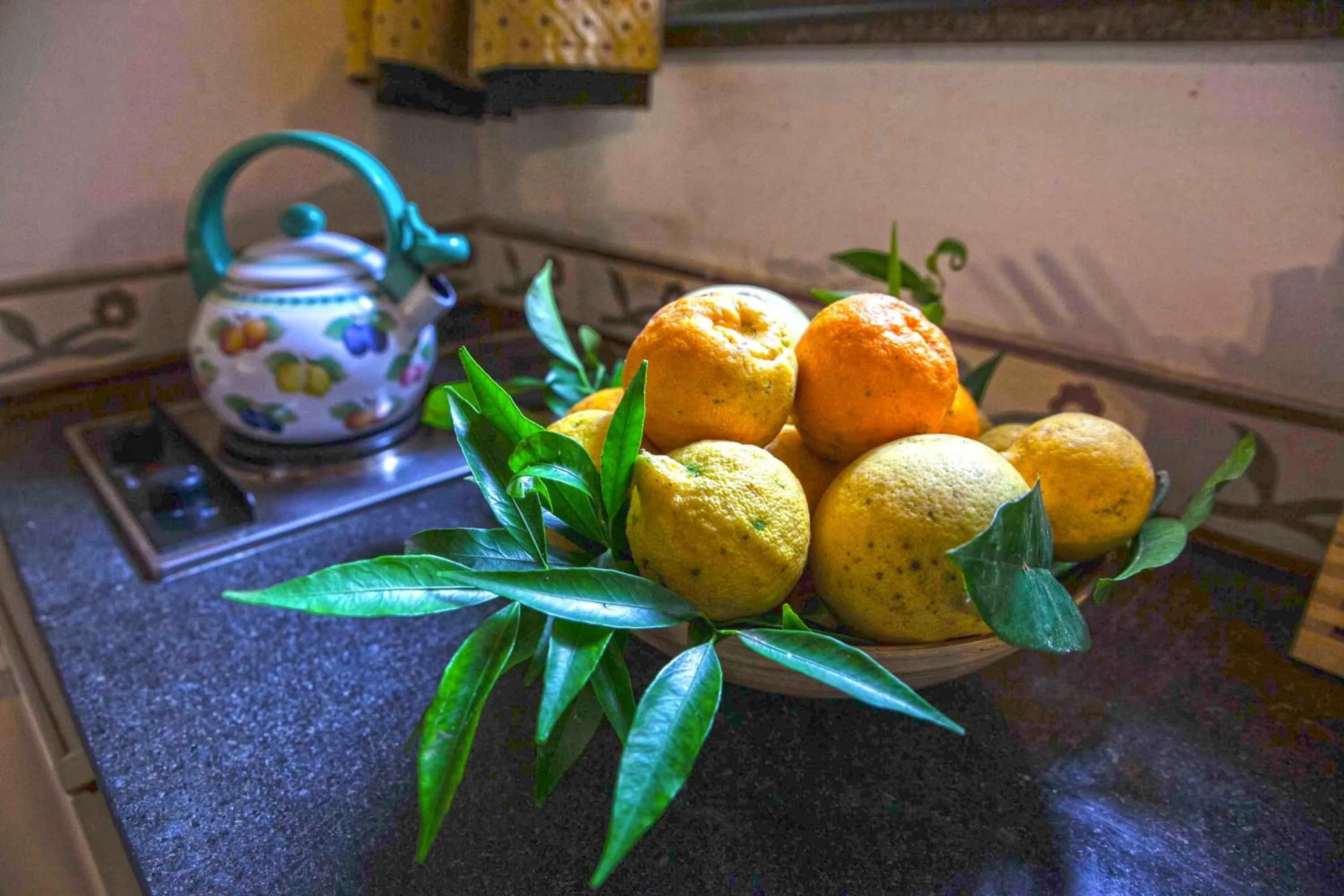 Food close-up in Etna Botanic Garden
