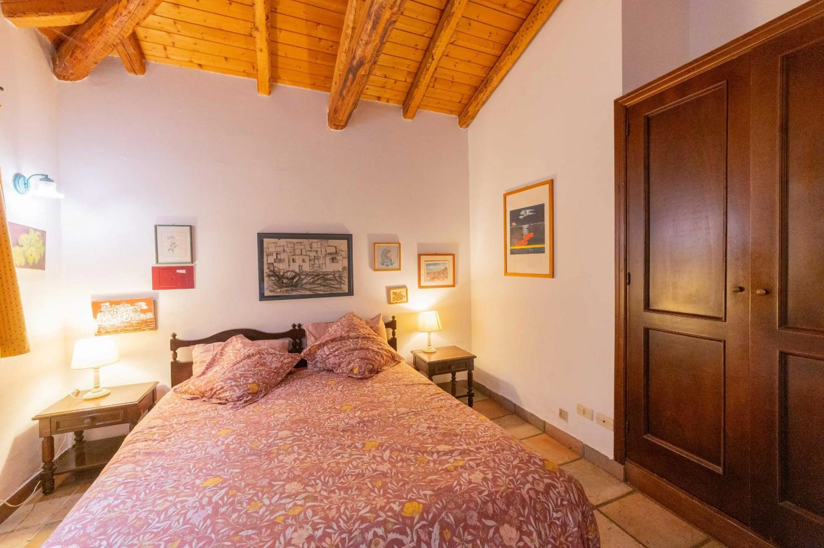 Bed in Etna Botanic Garden