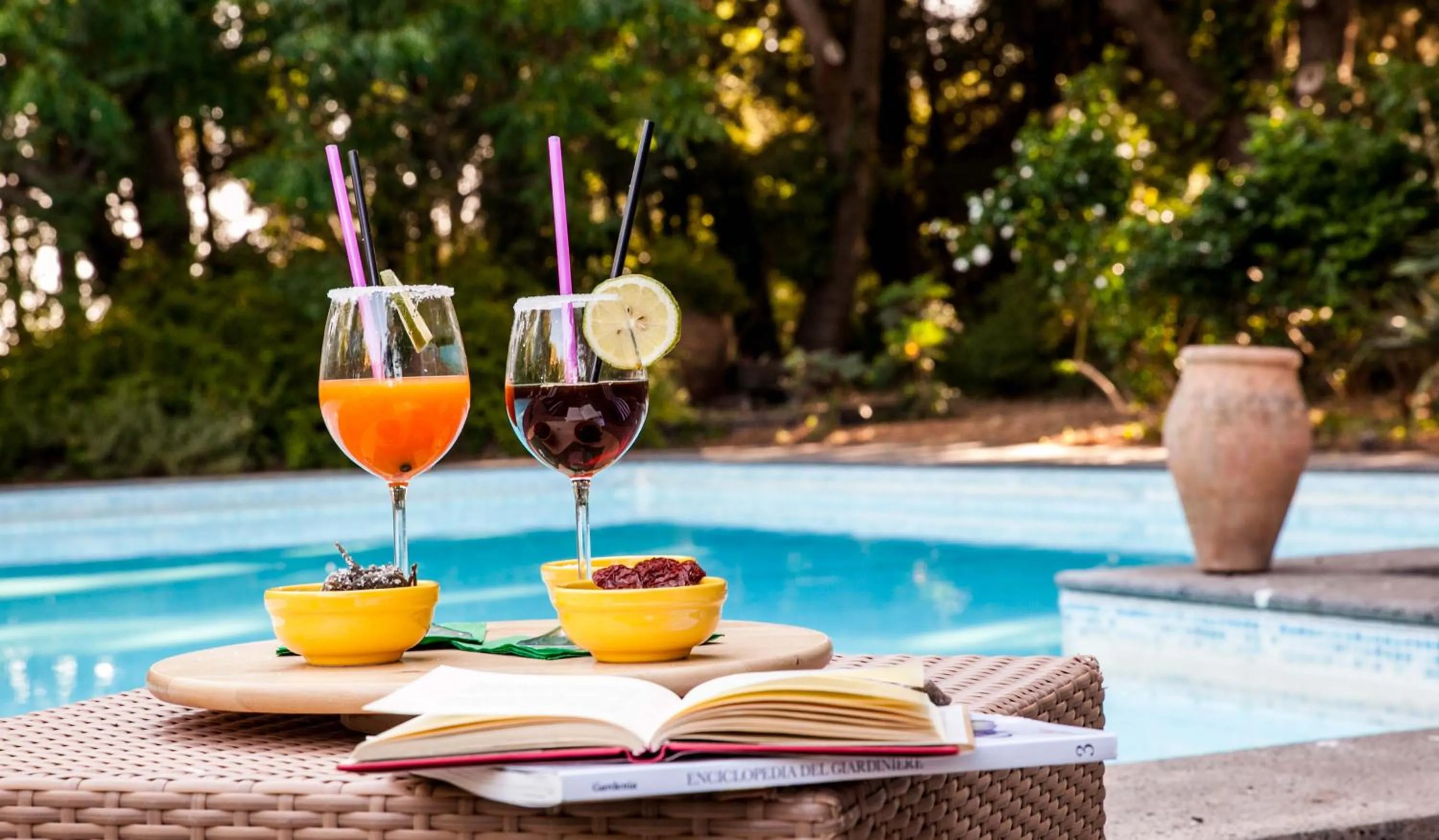 Food and drinks in Etna Botanic Garden