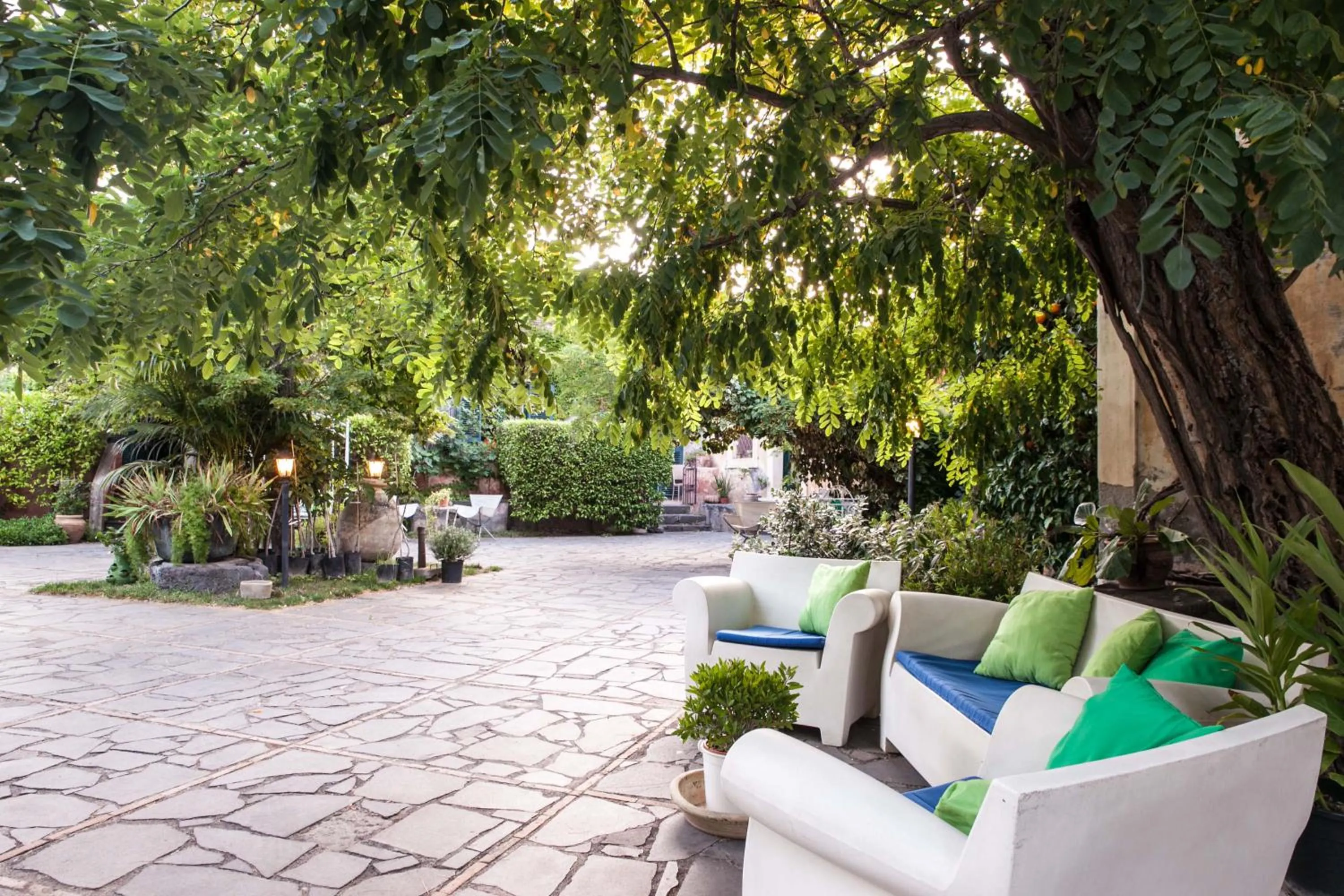 Property building in Etna Botanic Garden