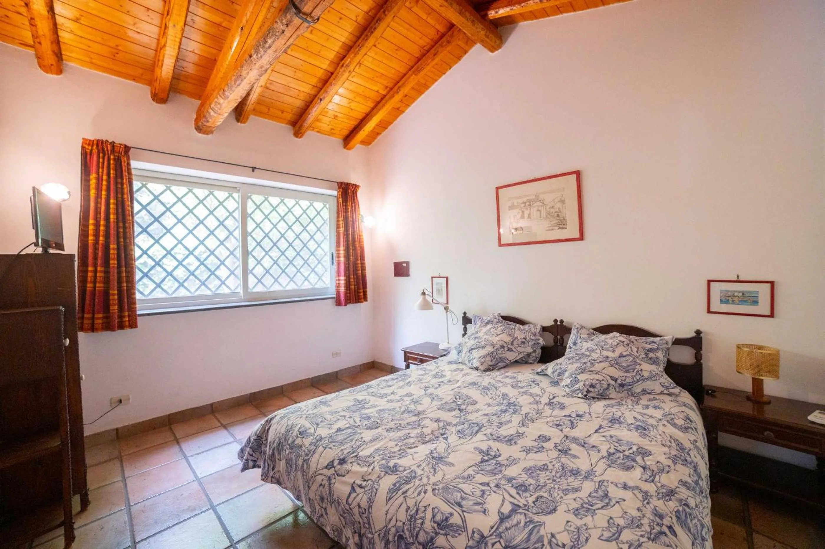 Bed in Etna Botanic Garden