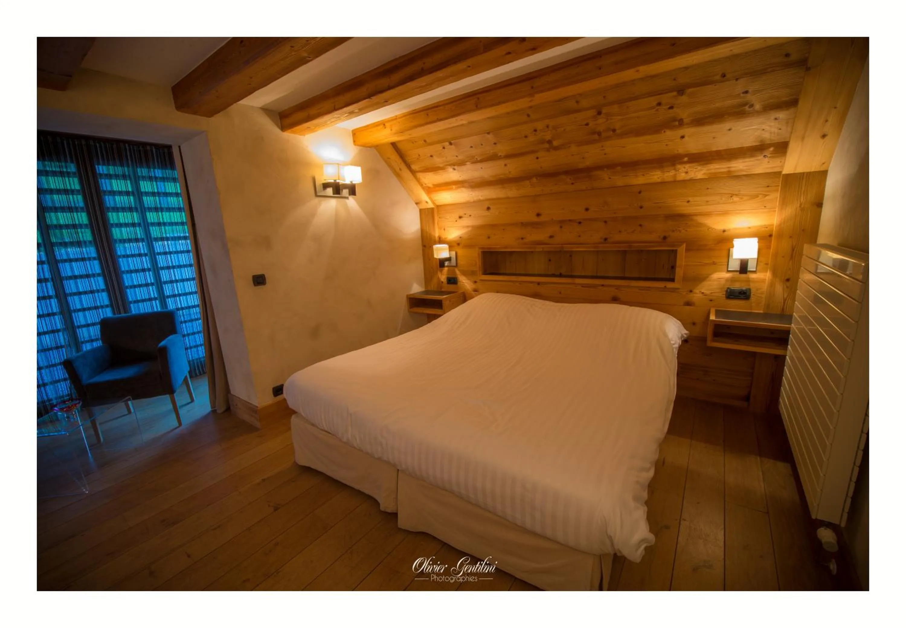 Bedroom in Hôtel Restaurant Les Alisiers