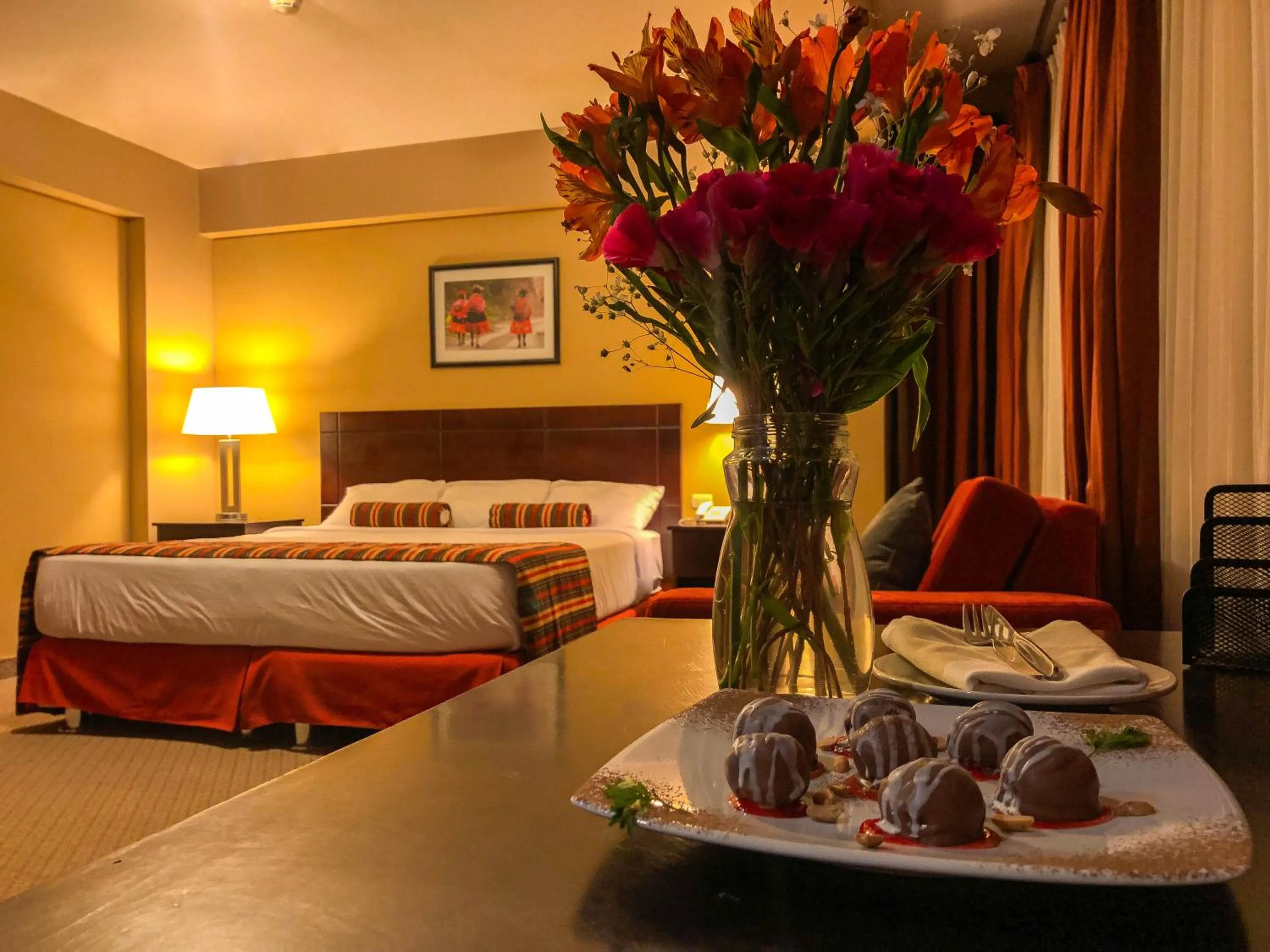 Photo of the whole room, Bed in APU MOUNTAIN LODGE CUSCO