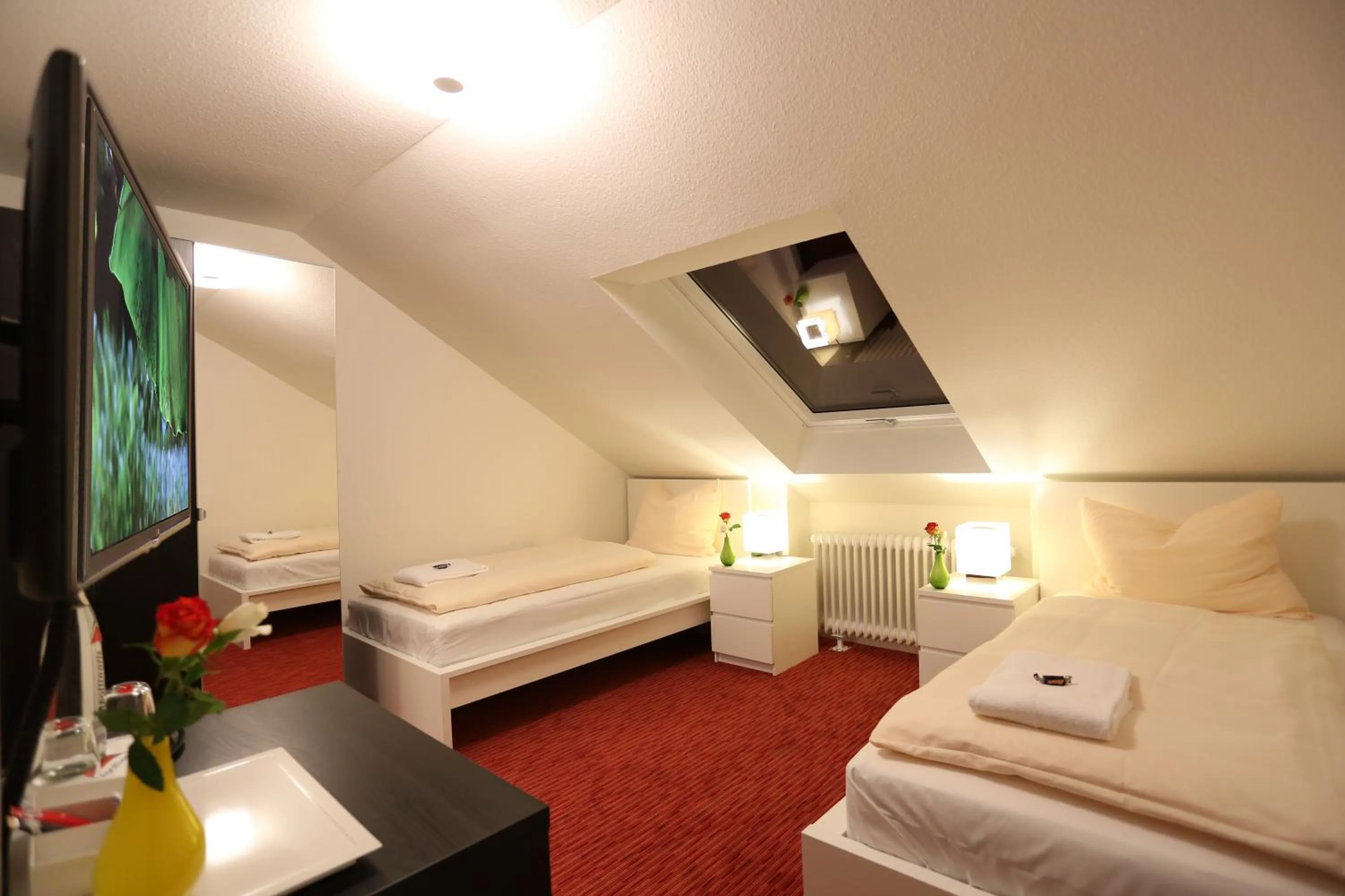 Photo of the whole room, Bed in Mille Stelle Hotel
