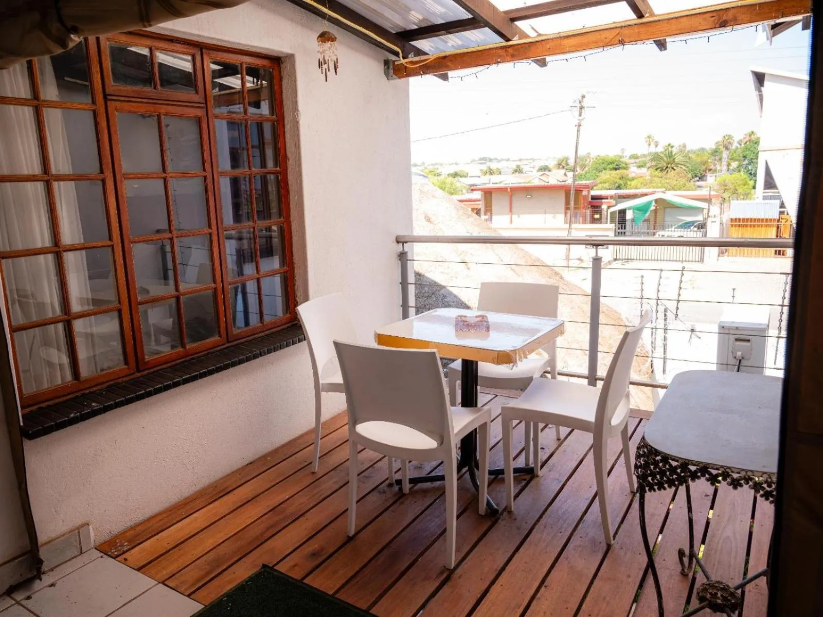 Patio in Sleepers Villa Guesthouse