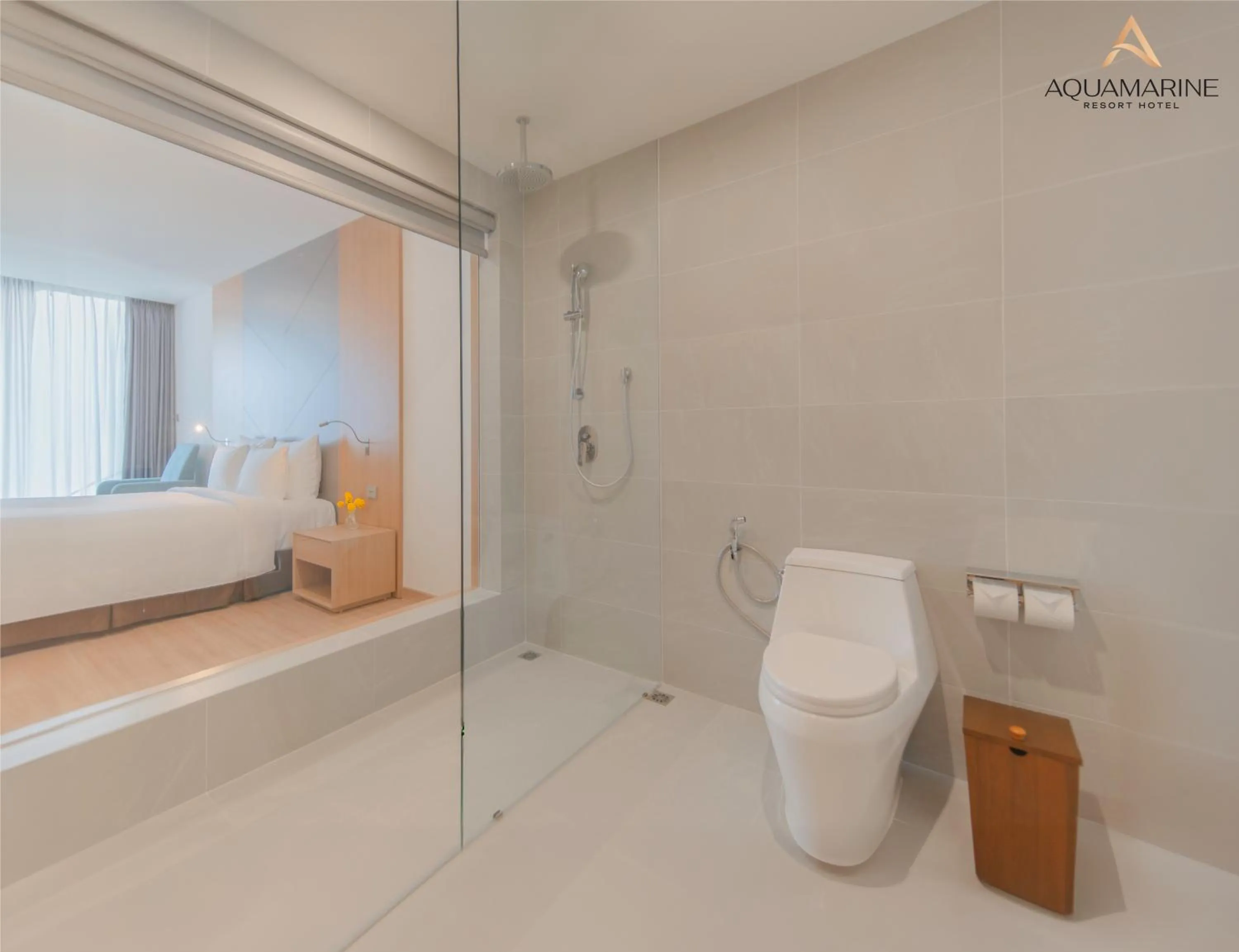 Toilet, Bed in Aquamarine Cam Ranh By Swandor - All Inclusive