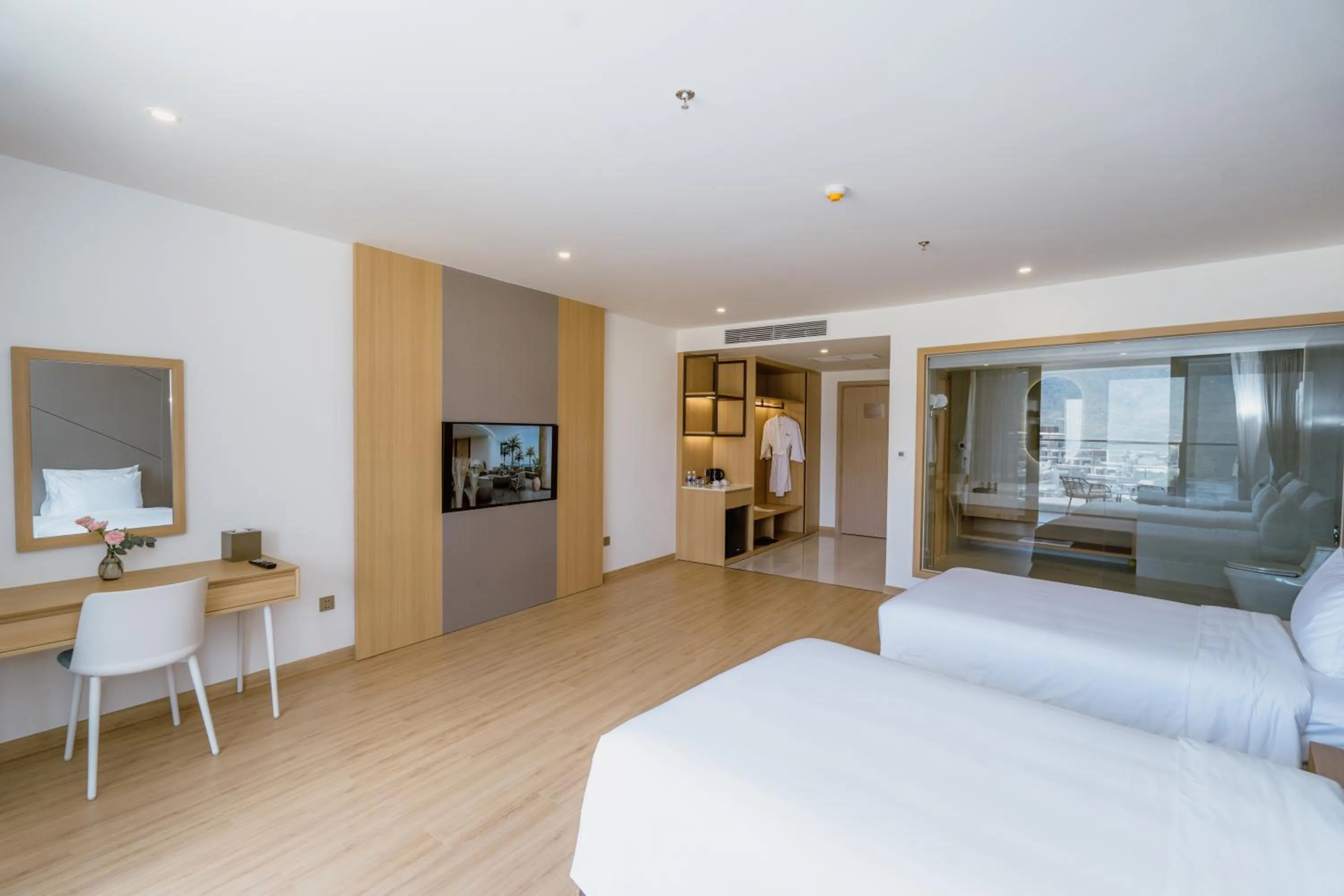 Bedroom, Bed in Aquamarine Cam Ranh By Swandor - All Inclusive