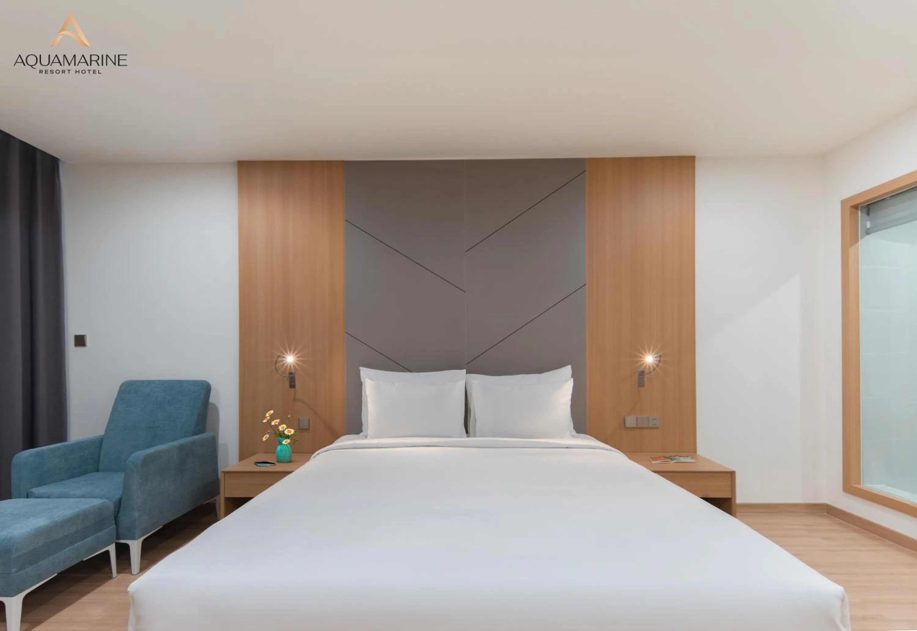 Bedroom, Bed in Aquamarine Cam Ranh By Swandor - All Inclusive