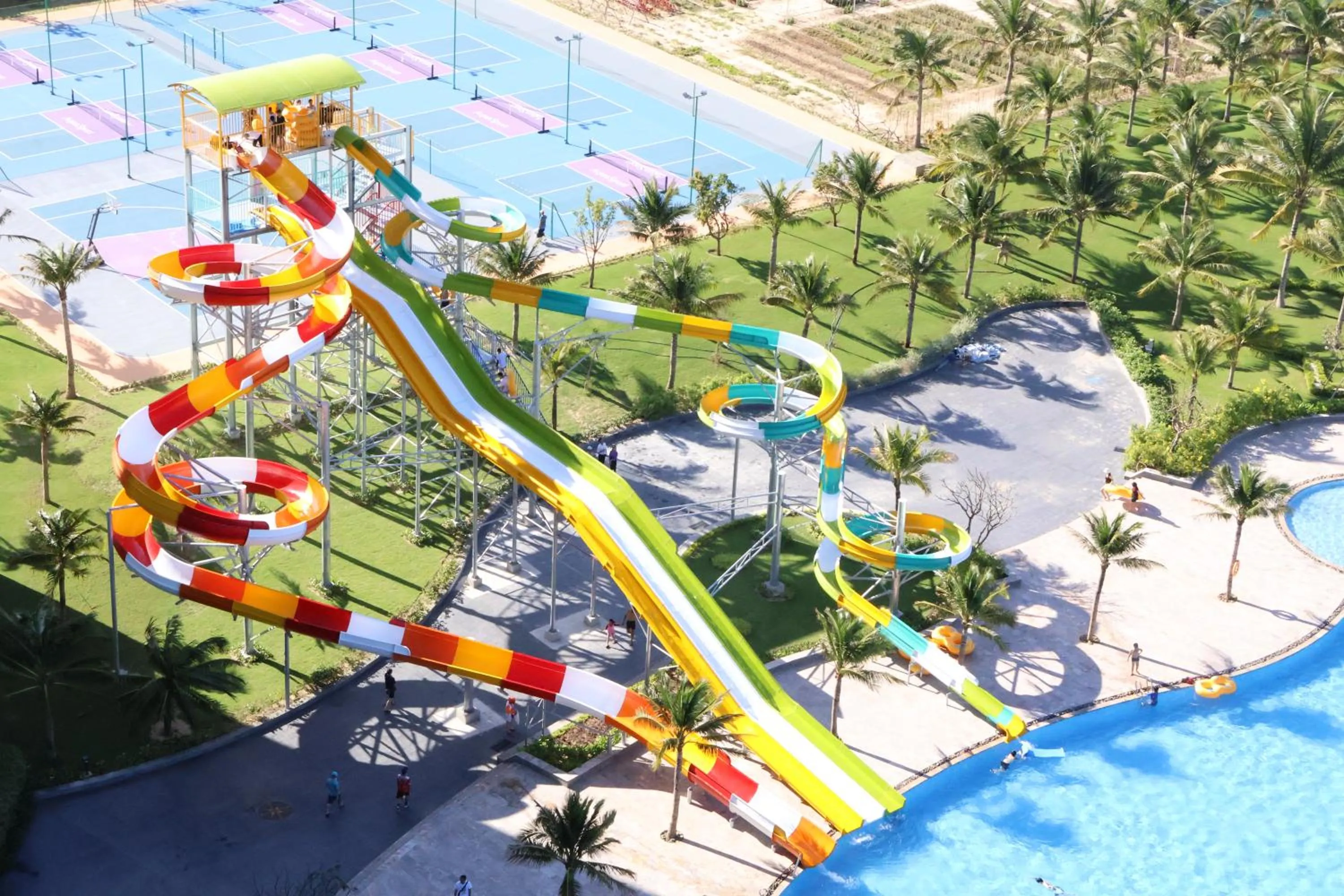 Aqua park in Aquamarine Cam Ranh By Swandor - All Inclusive