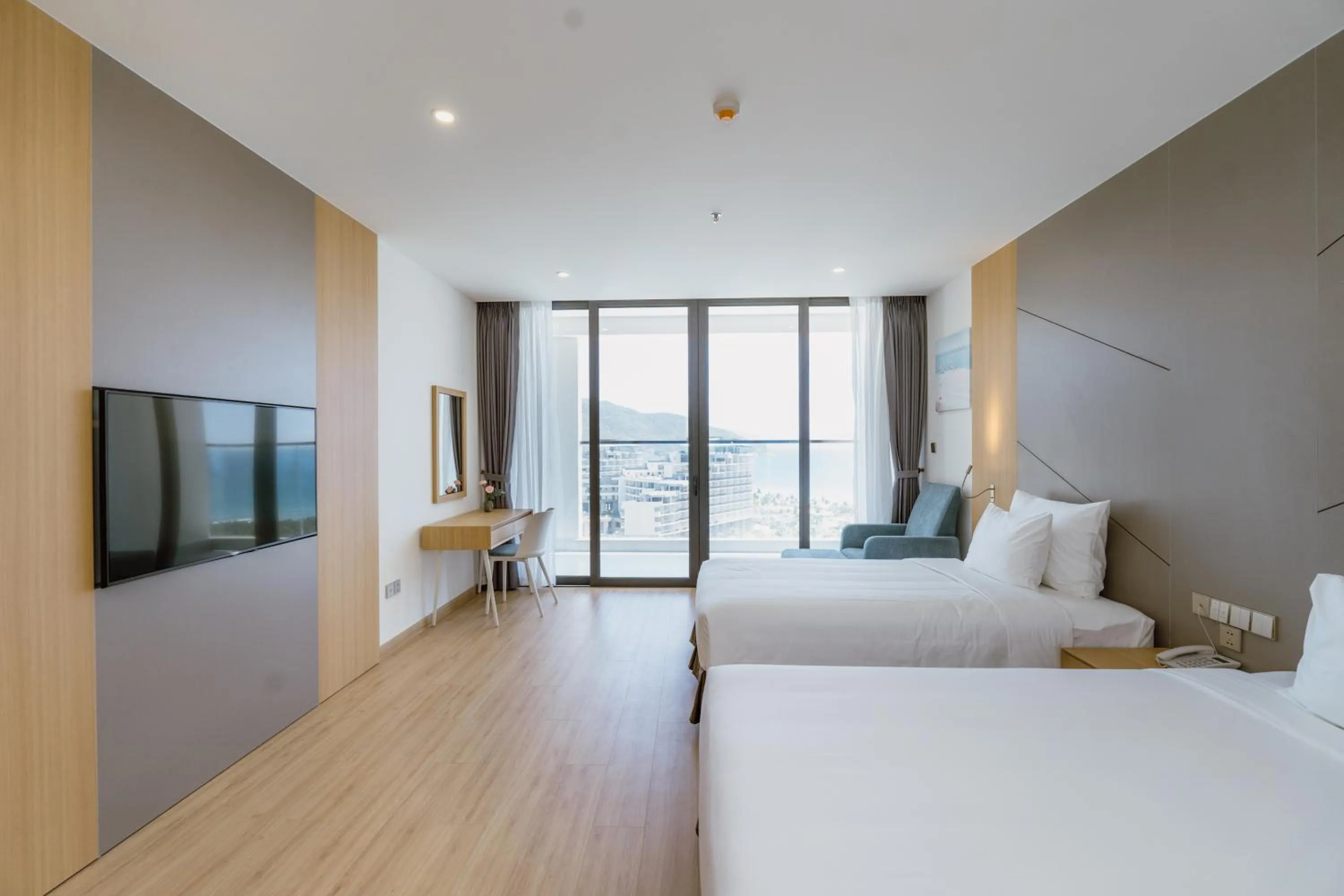 Bedroom, Bed in Aquamarine Cam Ranh By Swandor - All Inclusive