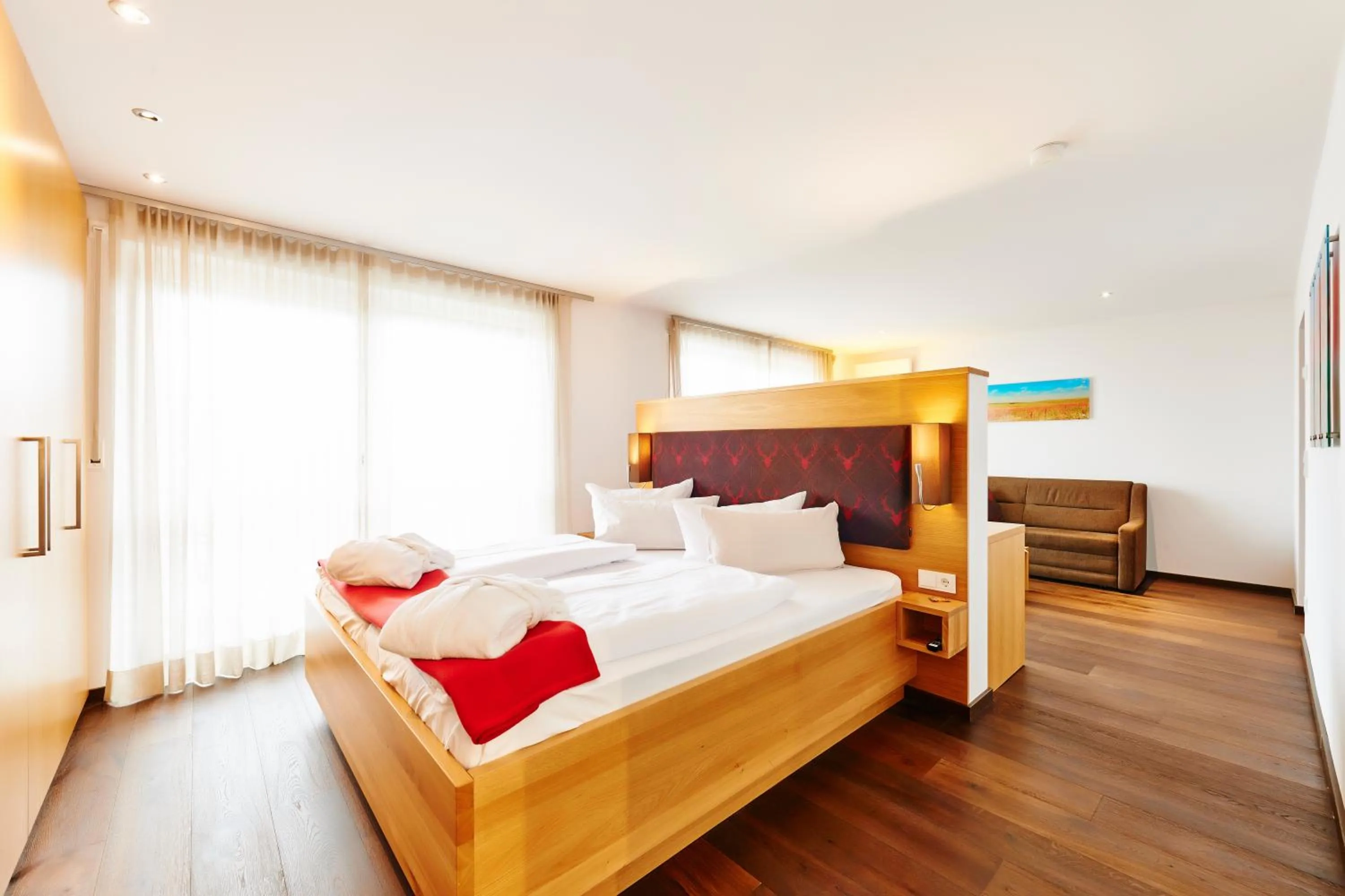 Photo of the whole room, Bed in Wellnesshotel Zum Koch