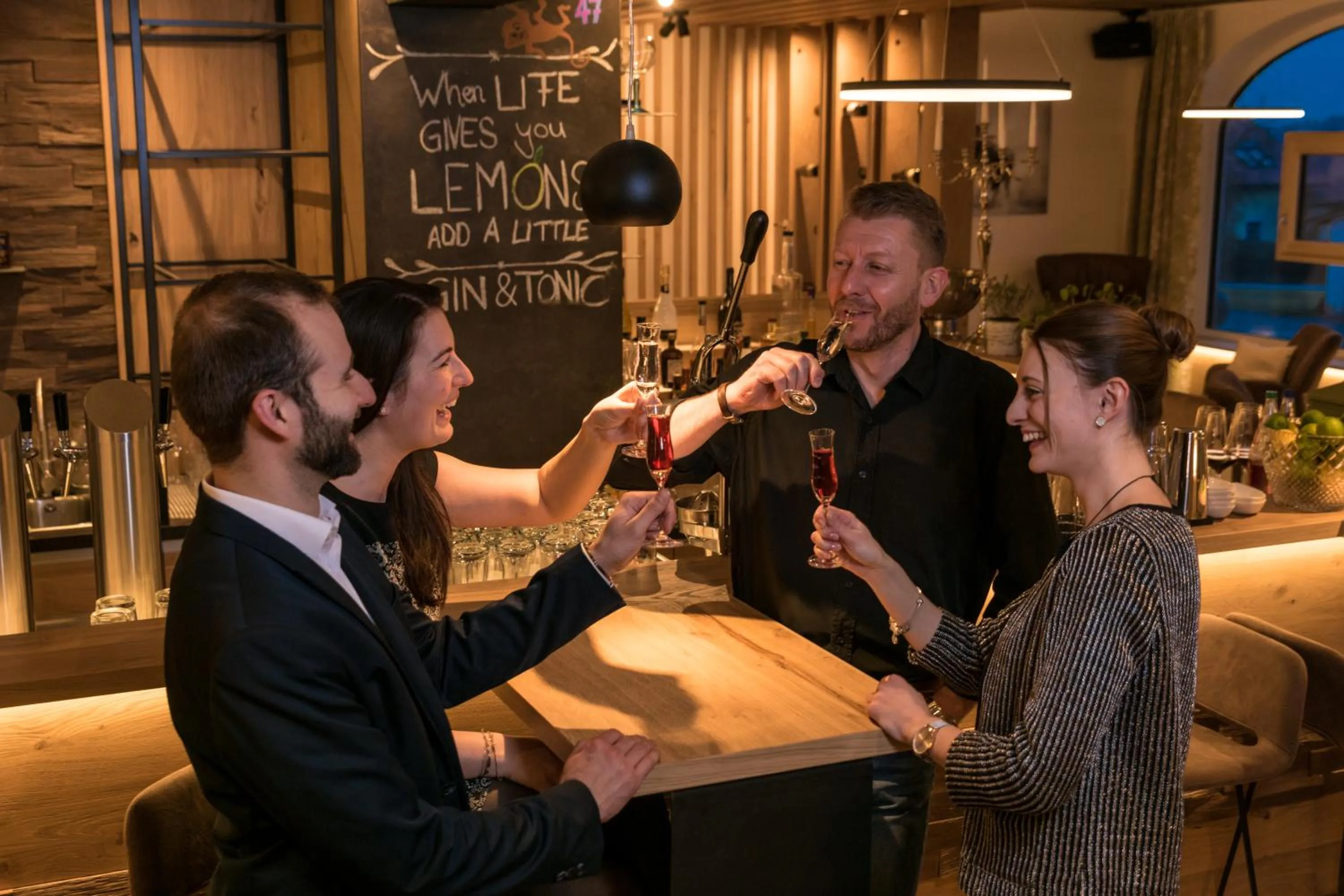 Lounge or bar in Wellnesshotel Zum Koch