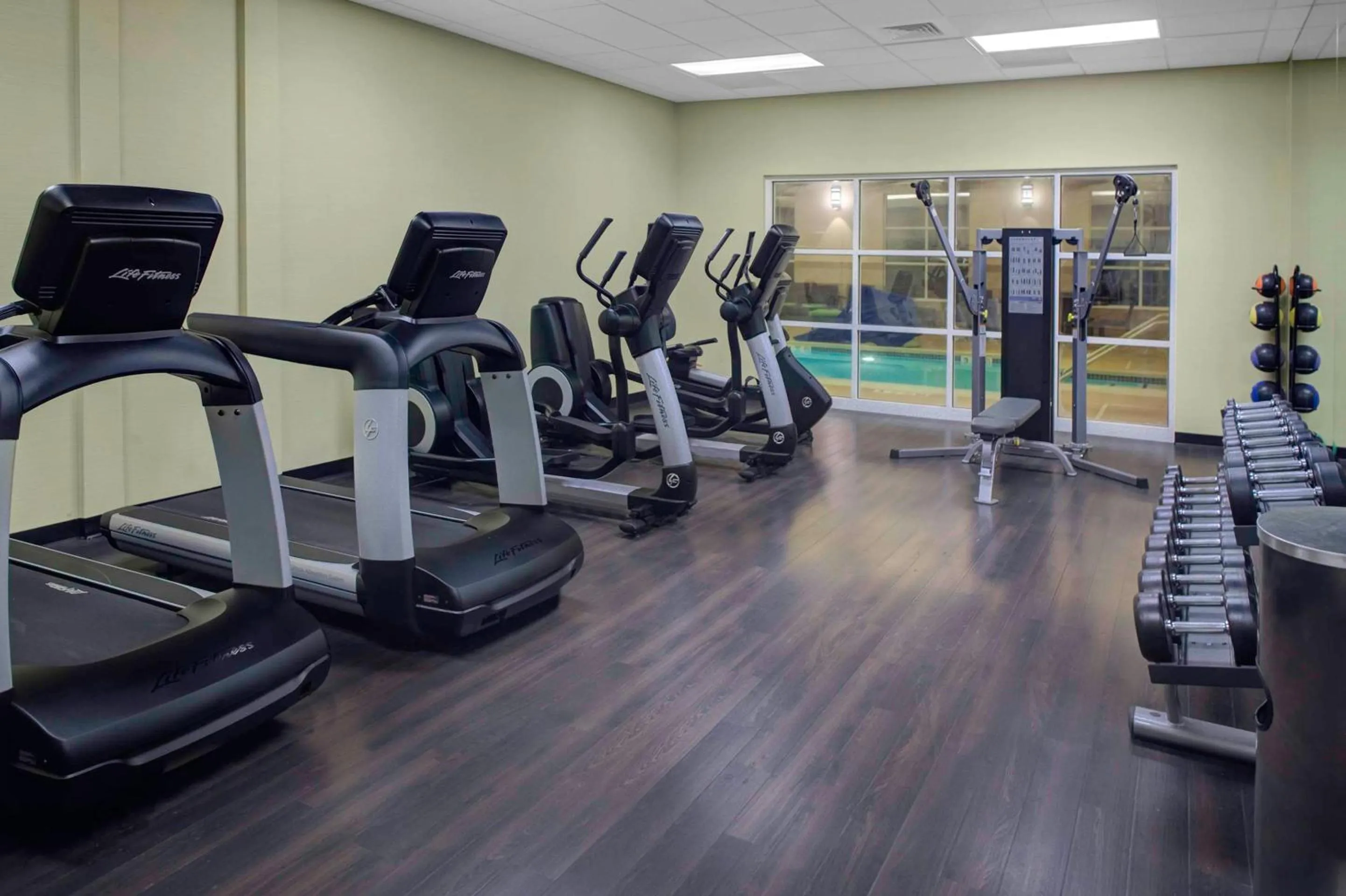 Fitness centre/facilities in HYATT House Shelton
