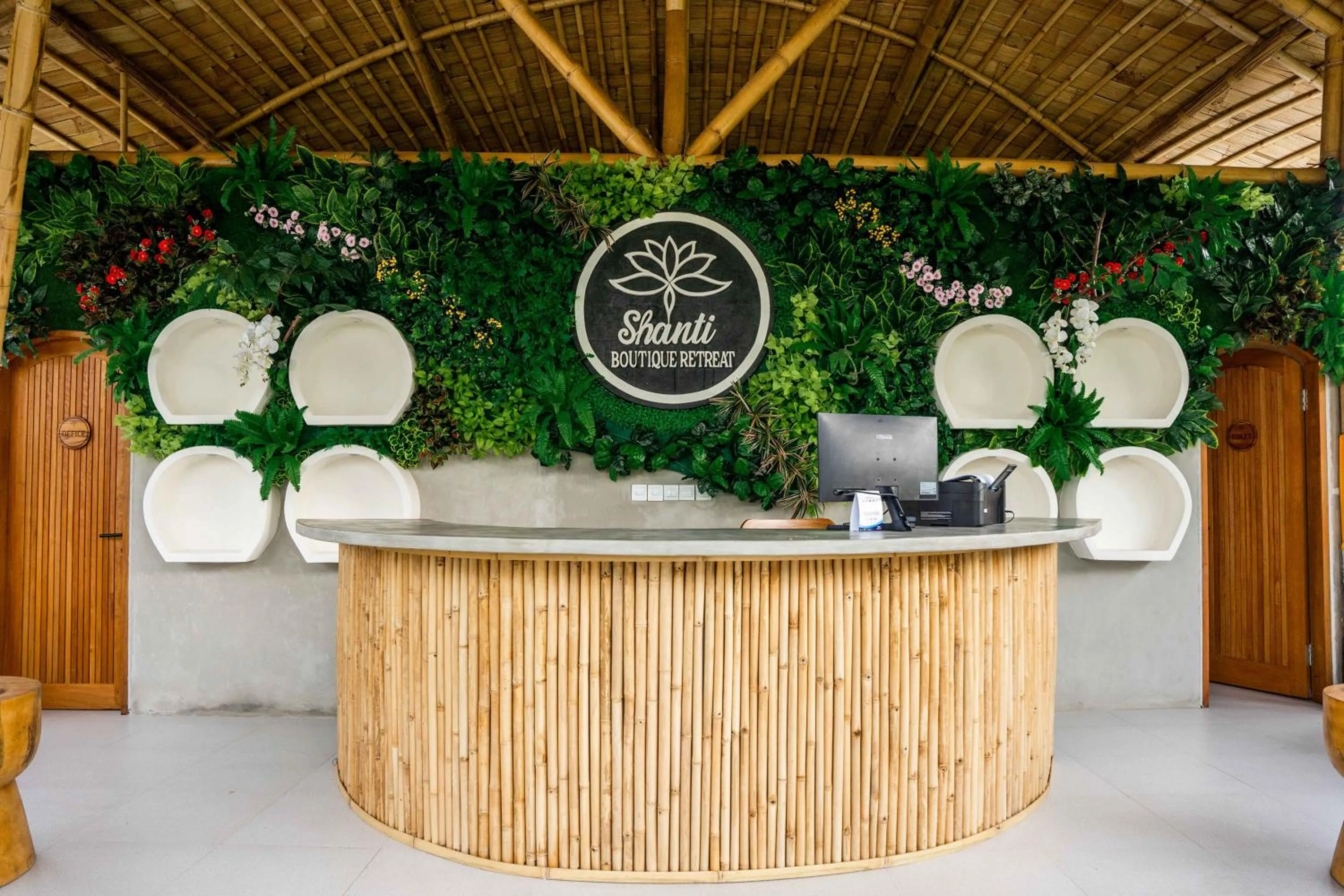 Lobby or reception in Shanti Boutique Retreat