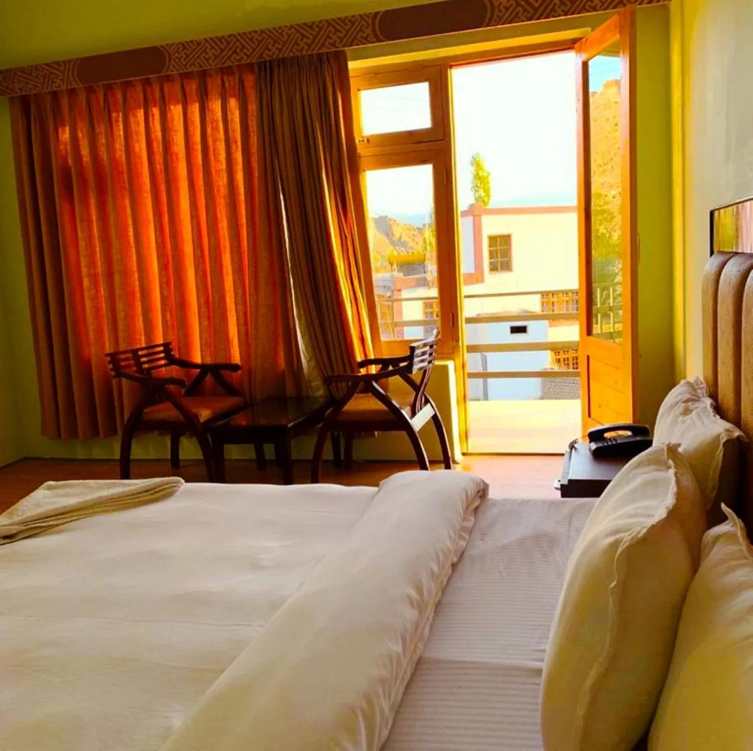 Bed in Niran Boutique Hotel