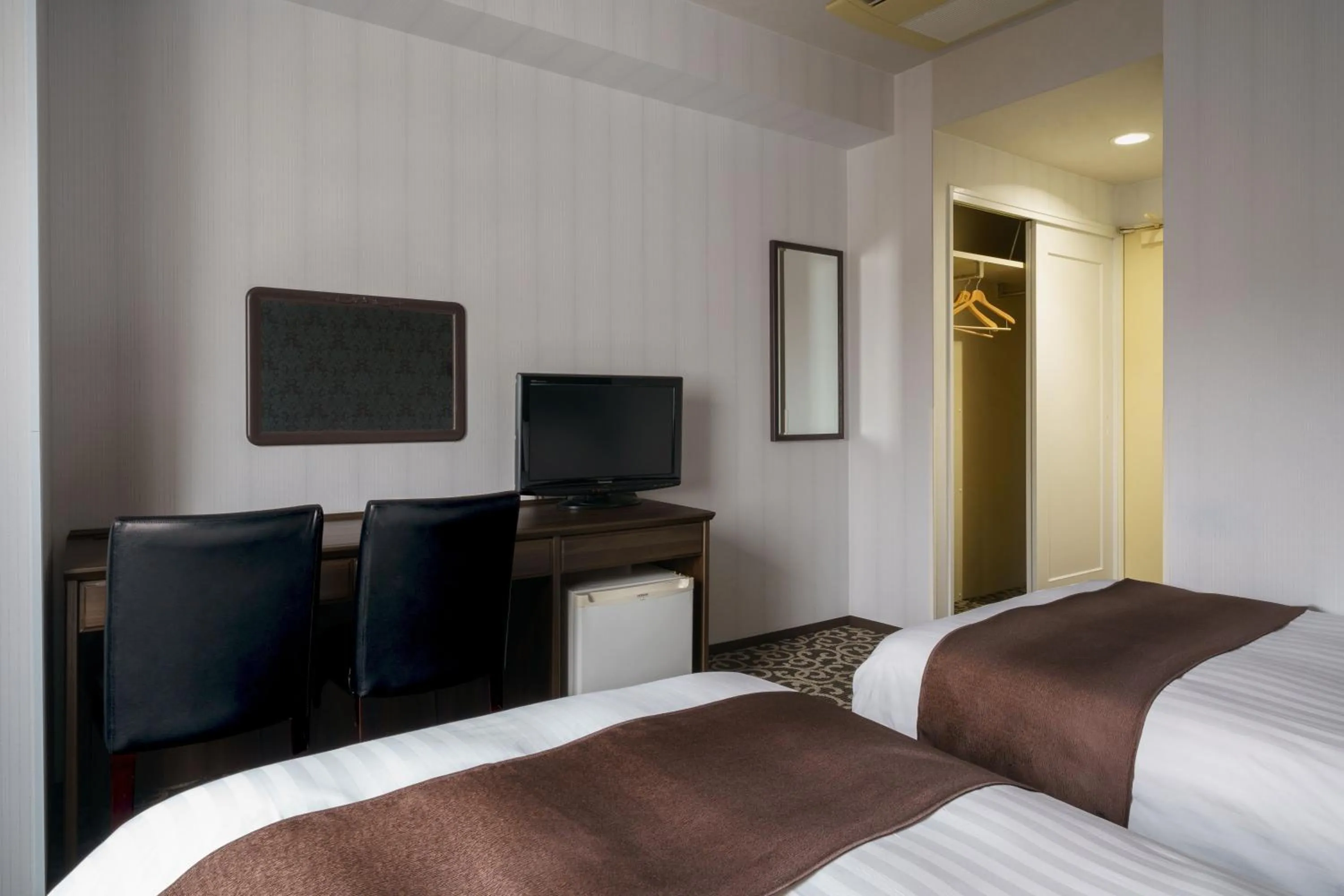 Bed in Hotel Centmain Nagoya