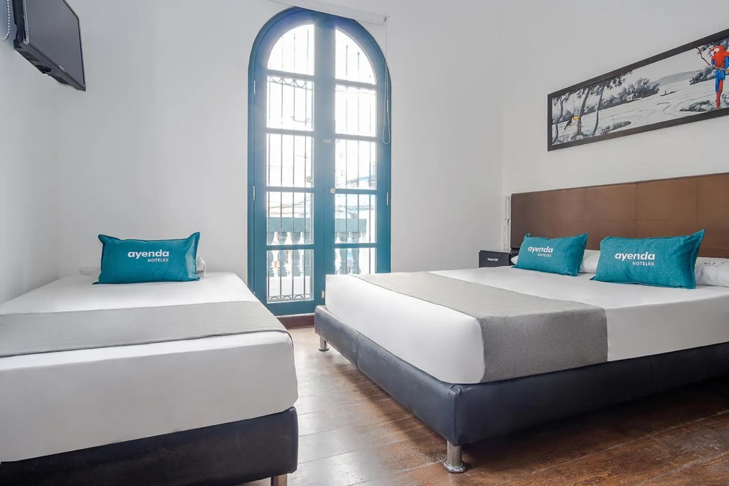 Bed in Ayenda La Tua Casa