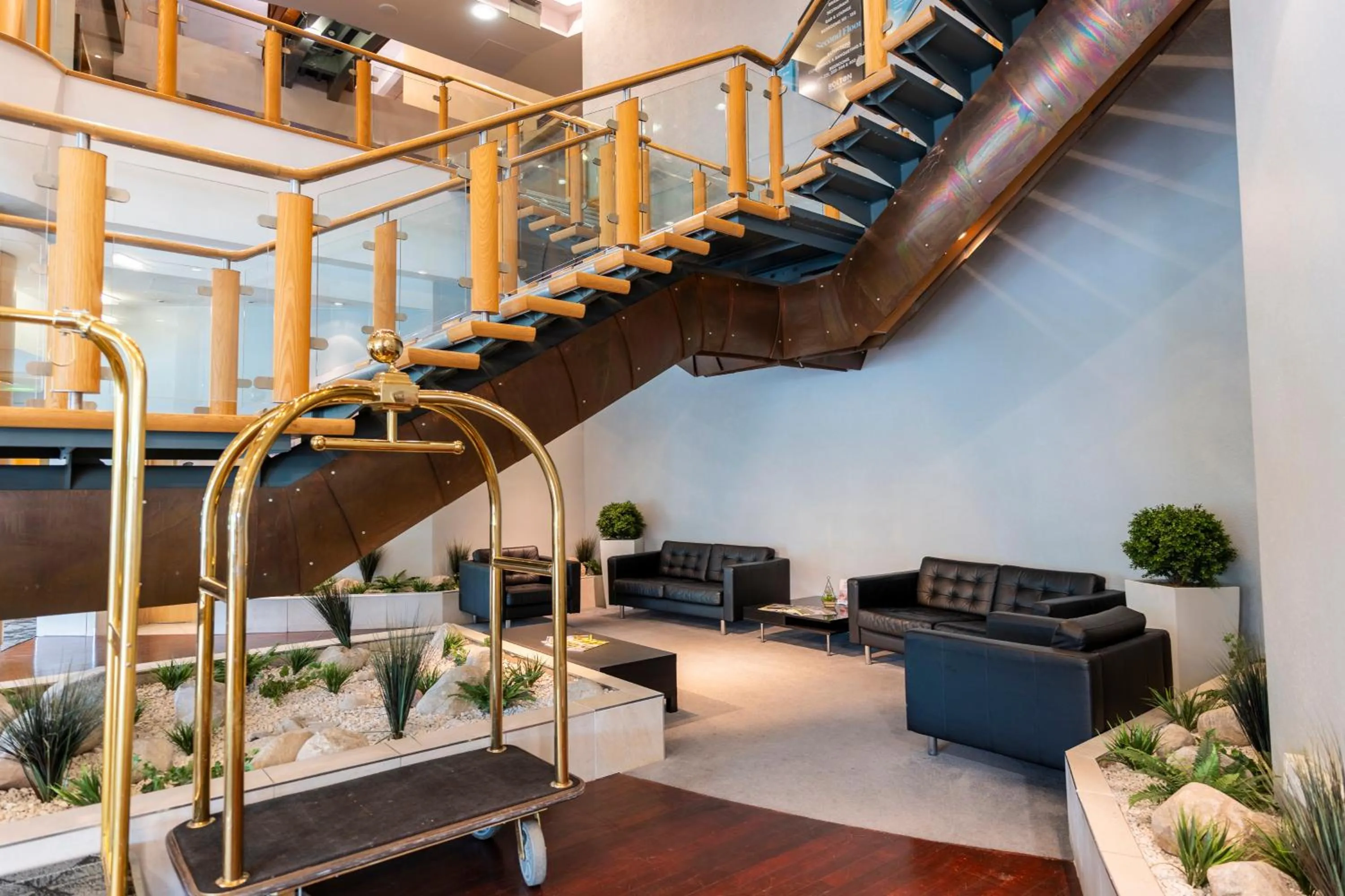 Lobby or reception in The Bolton Stadium Hotel, a member of Radisson Individuals